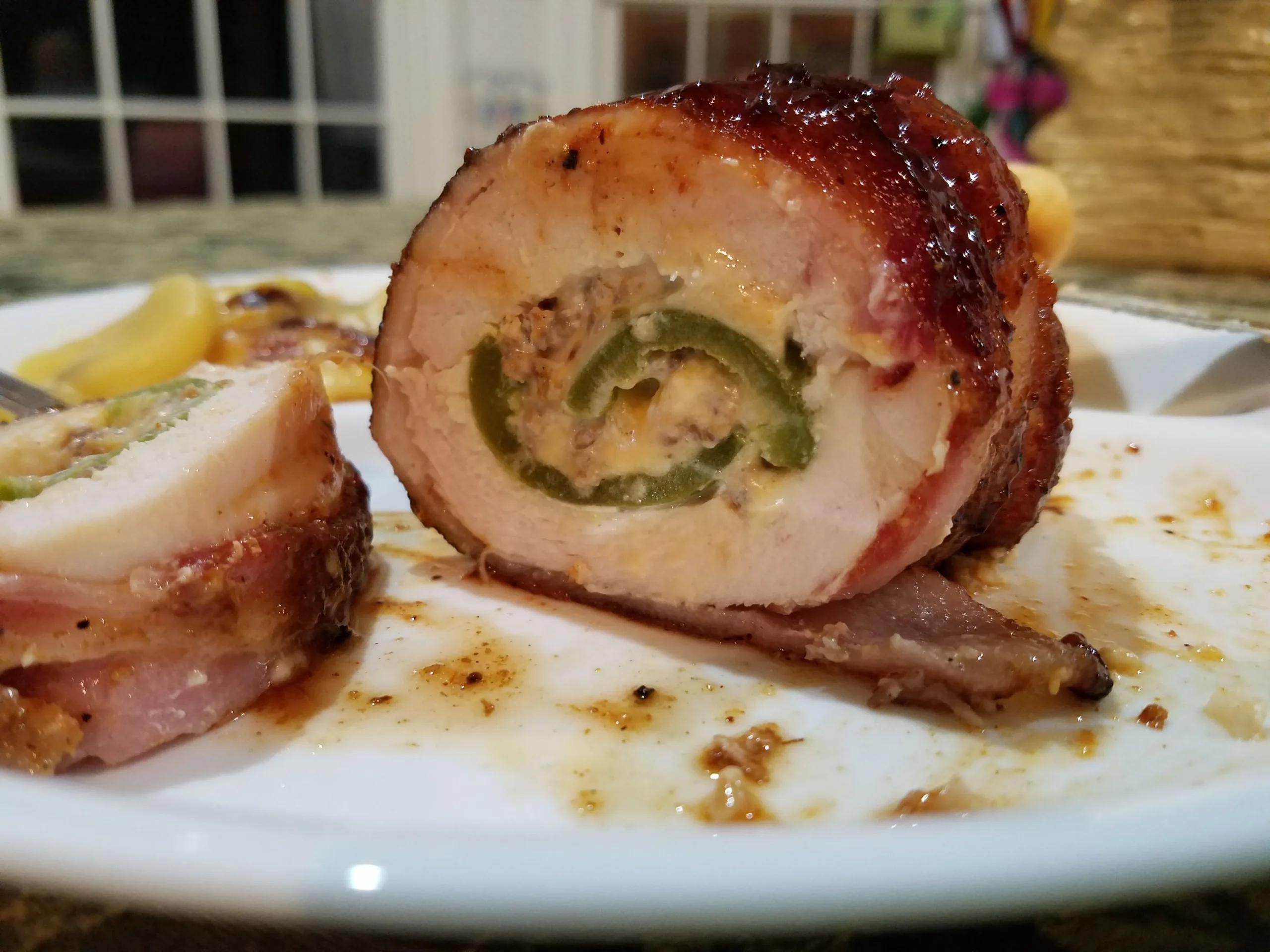 Big Green Egg Chicken Bombs