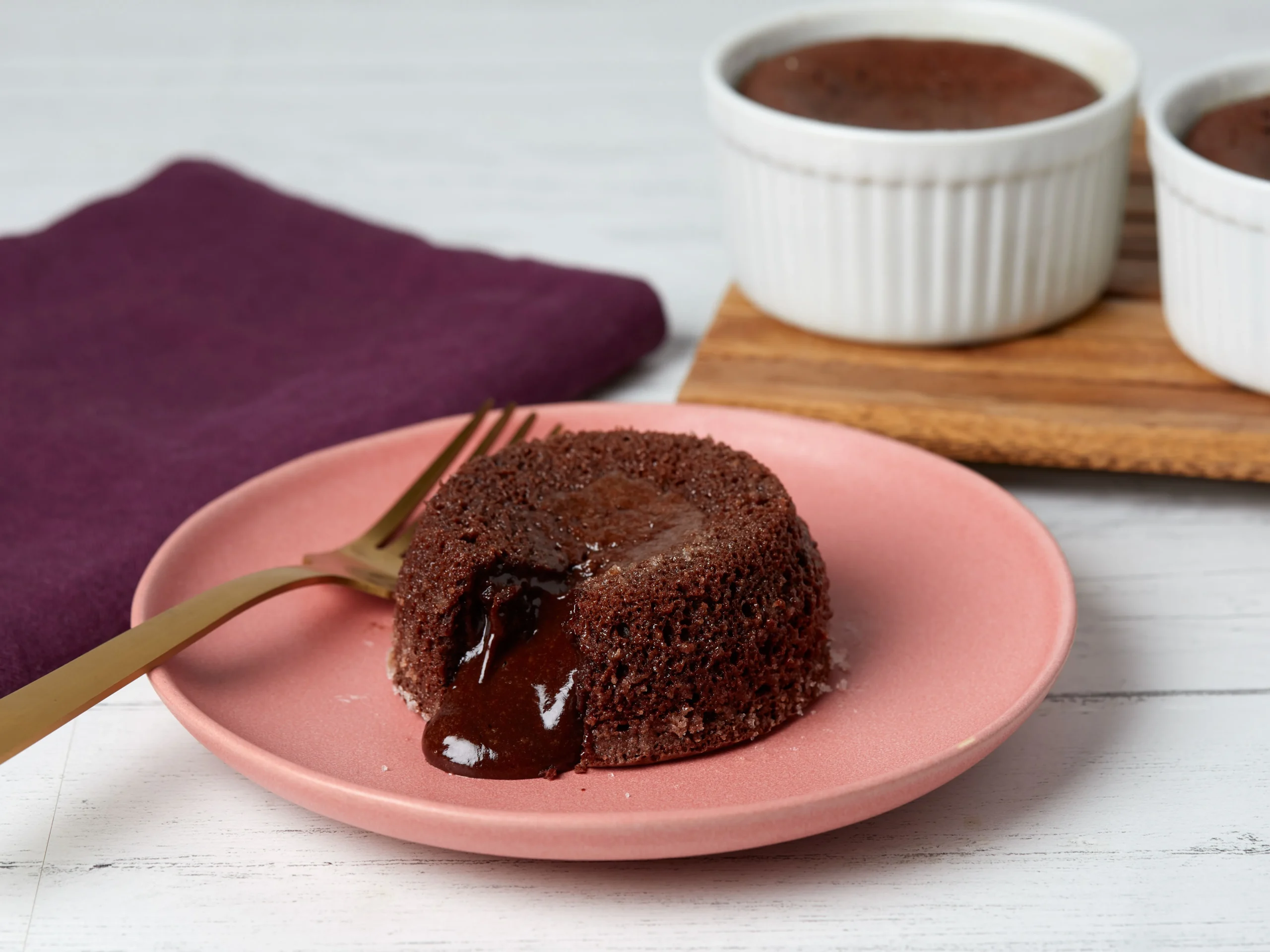 Bittersweet Chocolate Lava Cakes