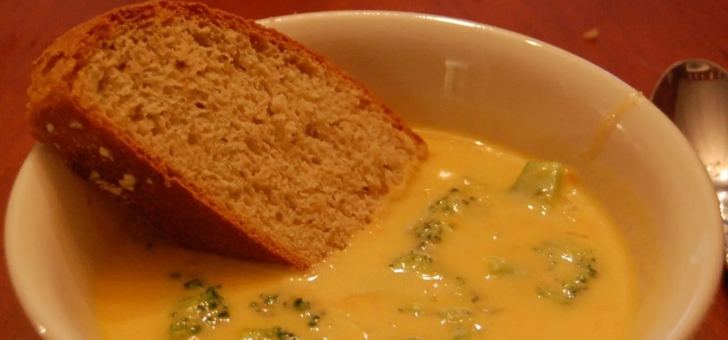 Black Eyed Pea Broccoli Cheese Soup