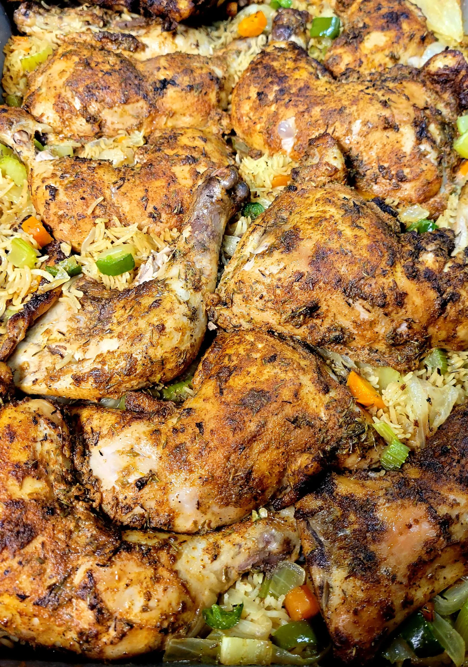 Blackened Chicken and Rice