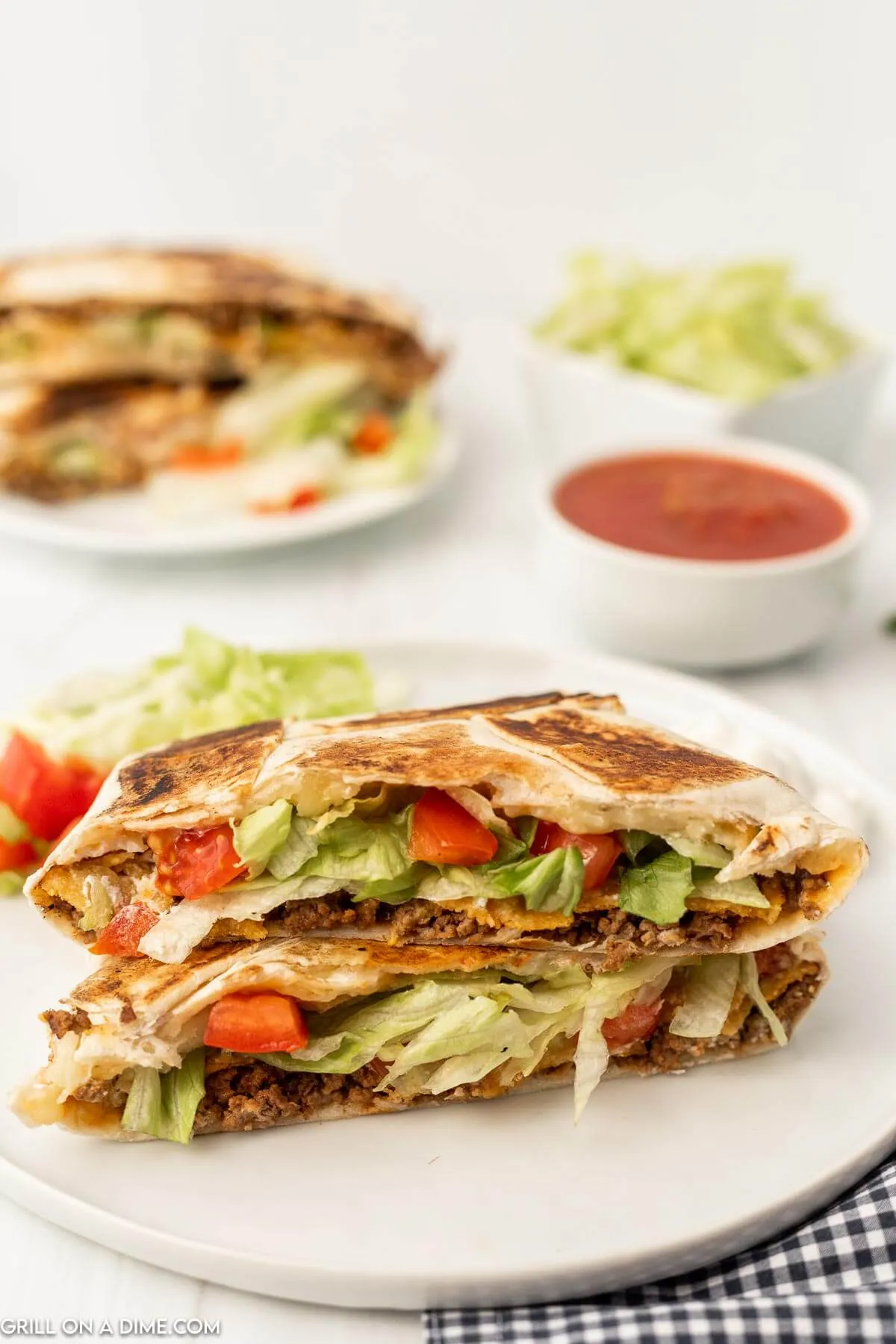 Blackstone Crunchwrap Supreme with Chicken