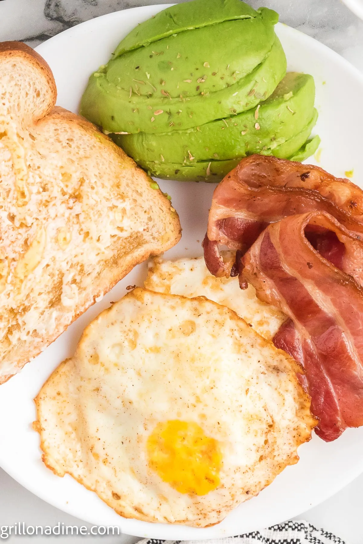 Blackstone Over Hard Eggs