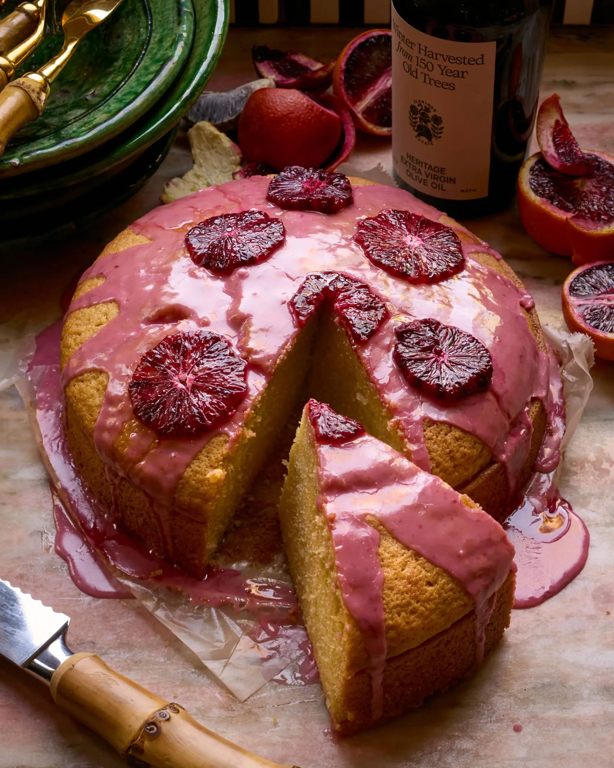 Blood Orange Olive Oil Cake