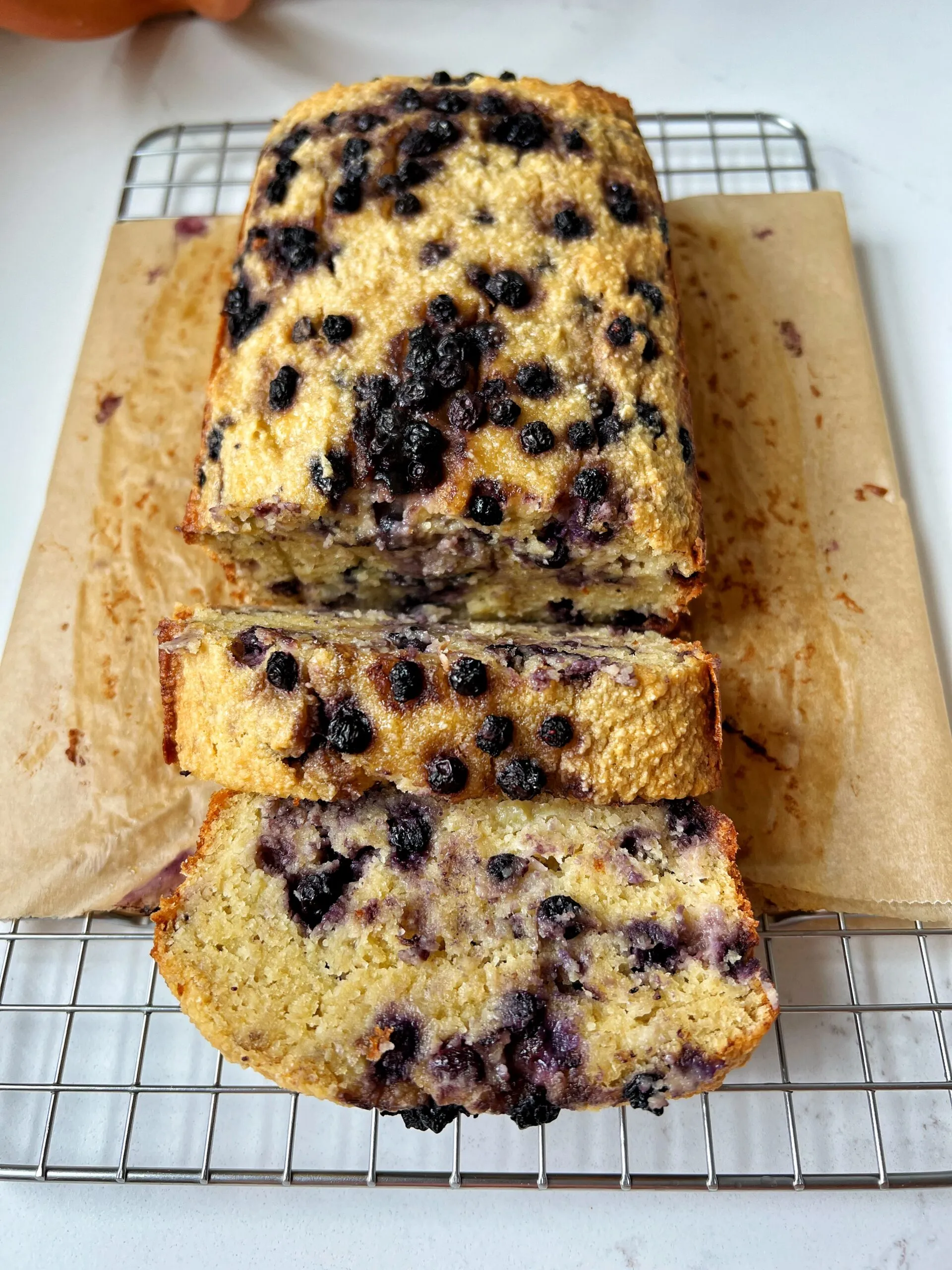 Blueberry Banana Breakfast Bread