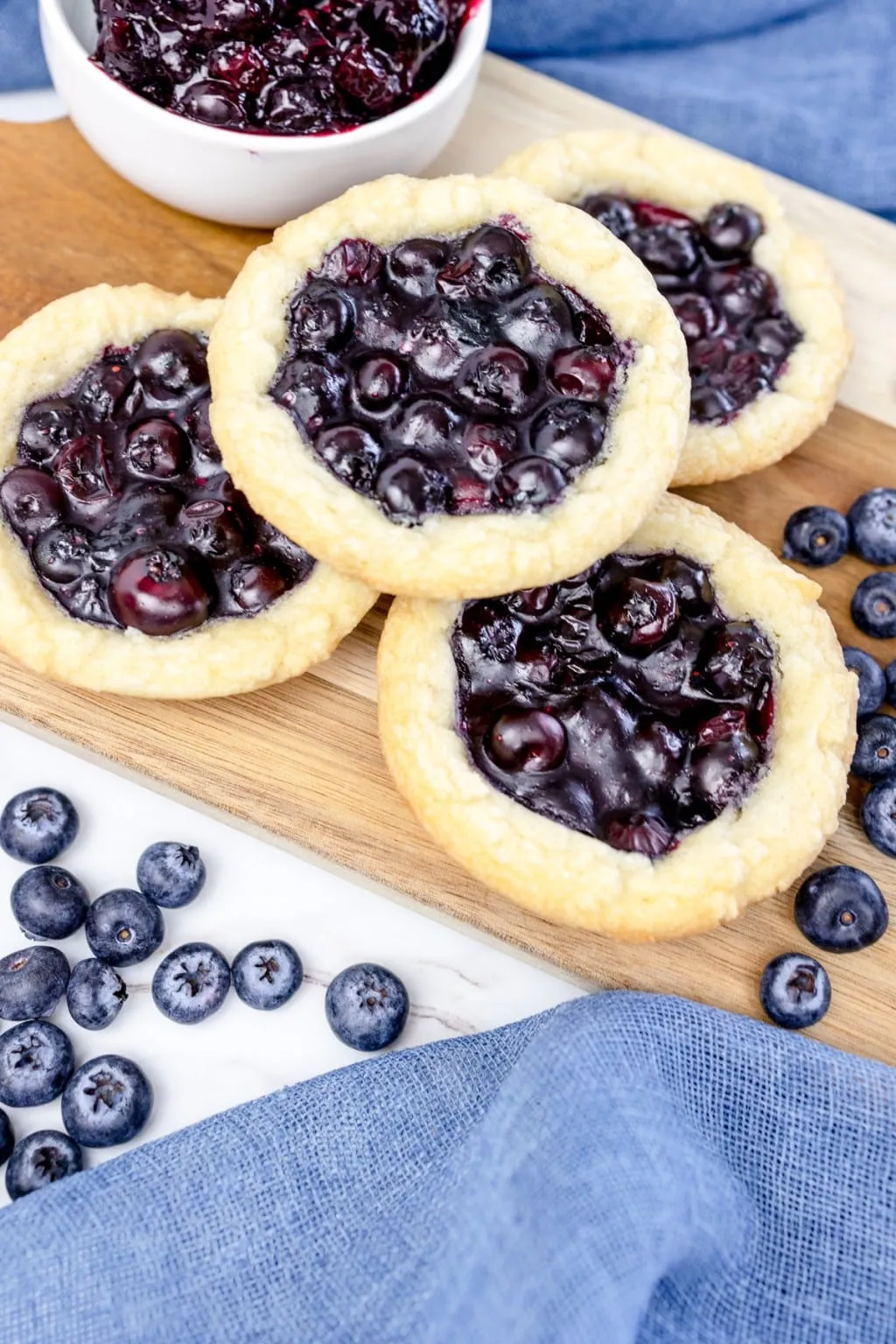 Blueberry Pie Sugar Cookies
