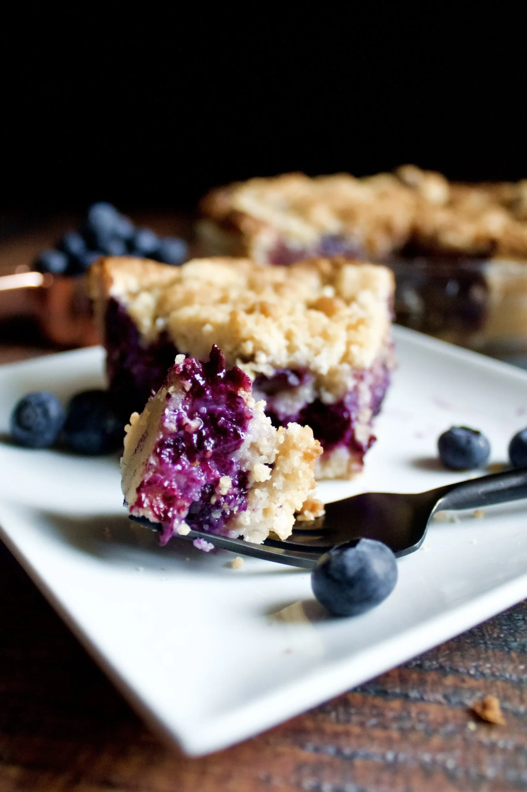 Blueberry Sour Cream Pie