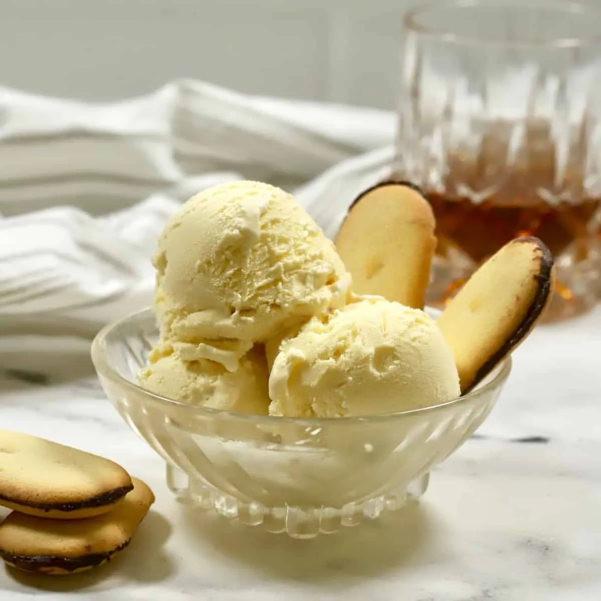 Bourbon Vanilla Ice Cream