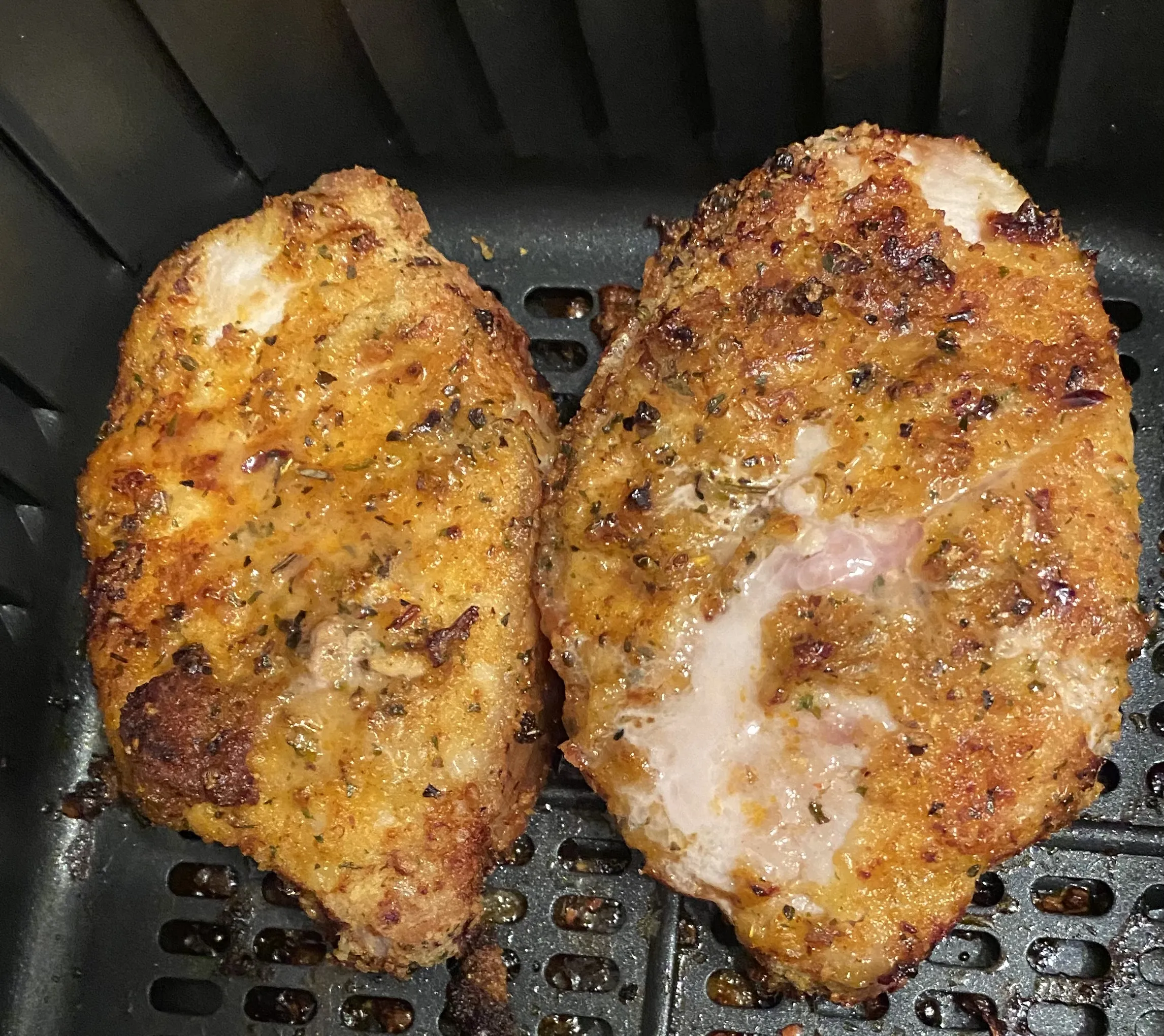 Breaded Air Fryer Pork Chops