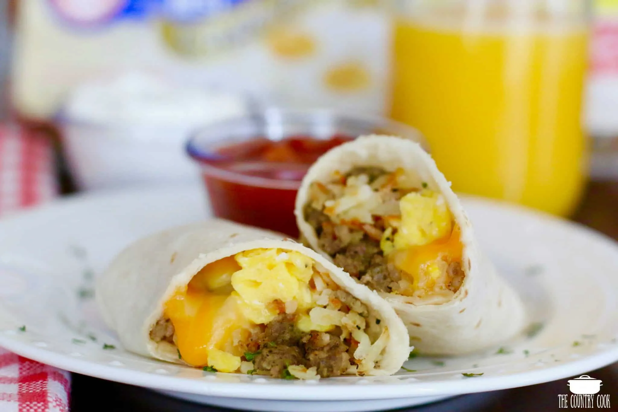 Breakfast Burrito Freezer Friendly