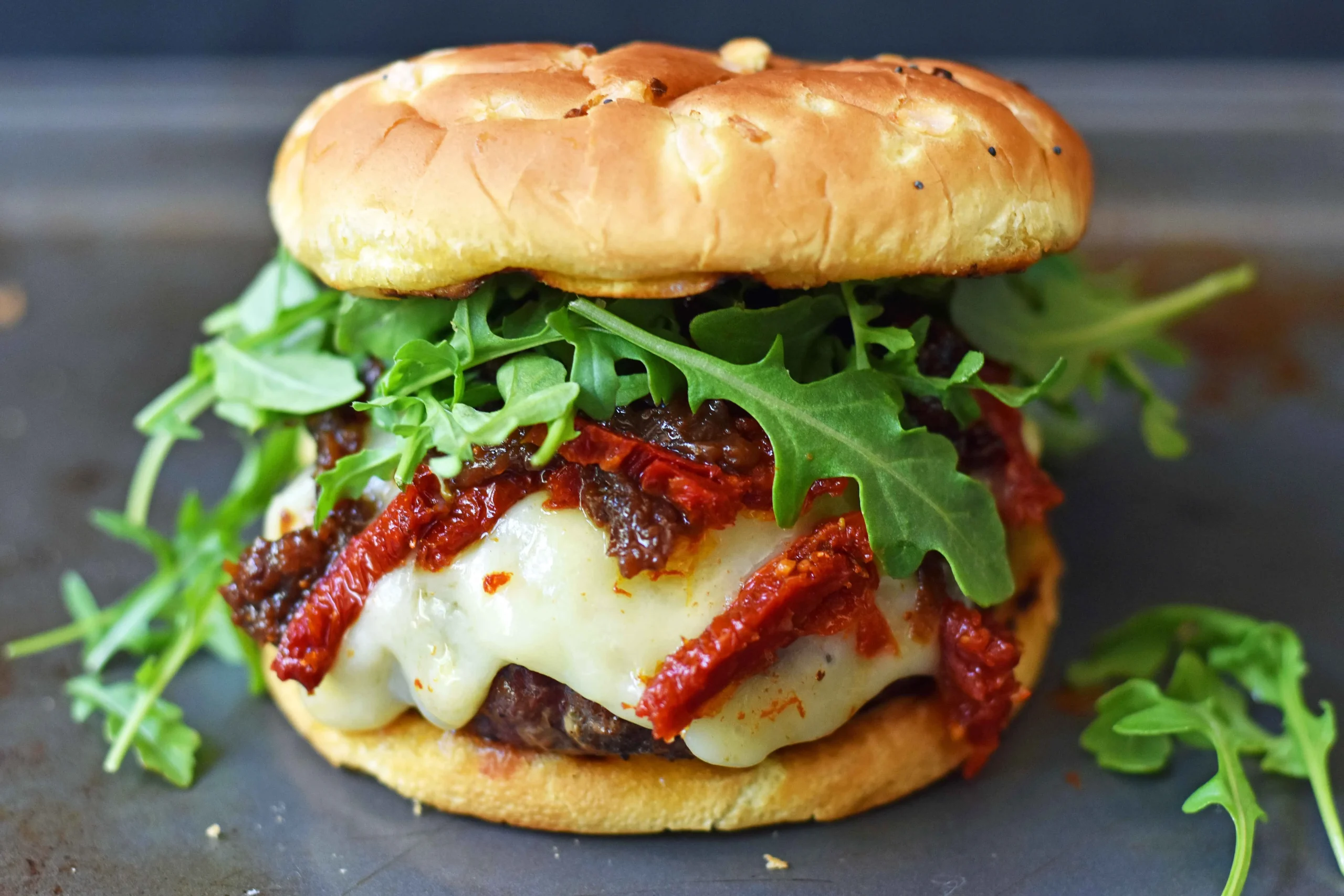 Brie on Thyme Cheeseburger