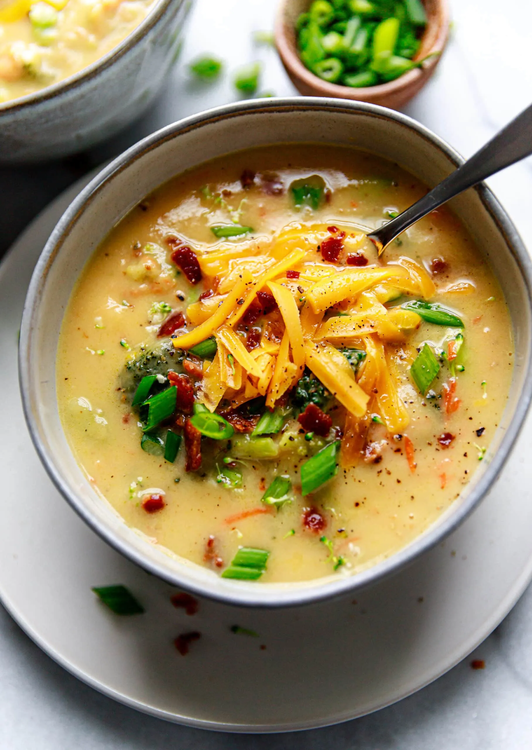 Broccoli Cheese Soup Healthy