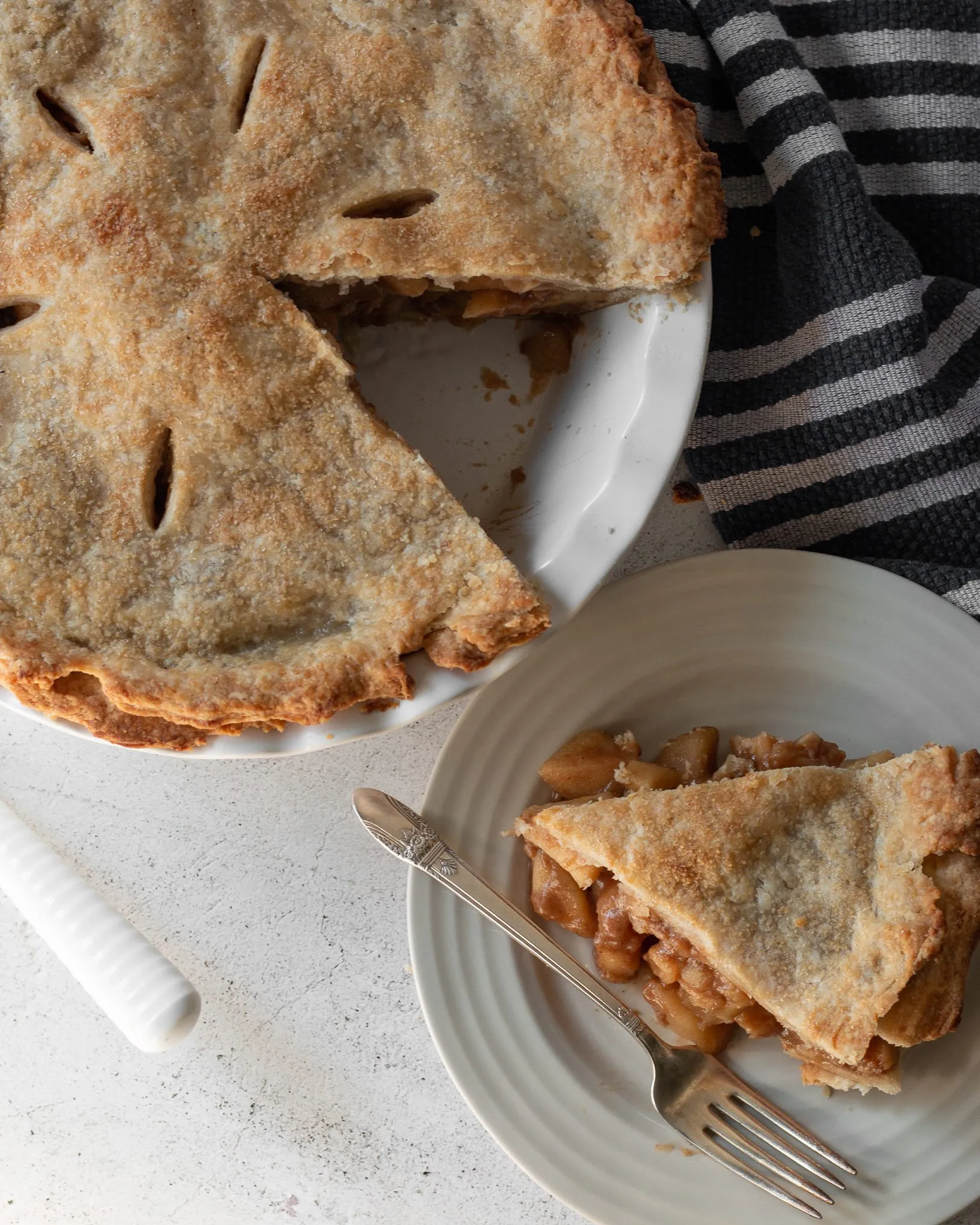 Brown Butter Apple Pie