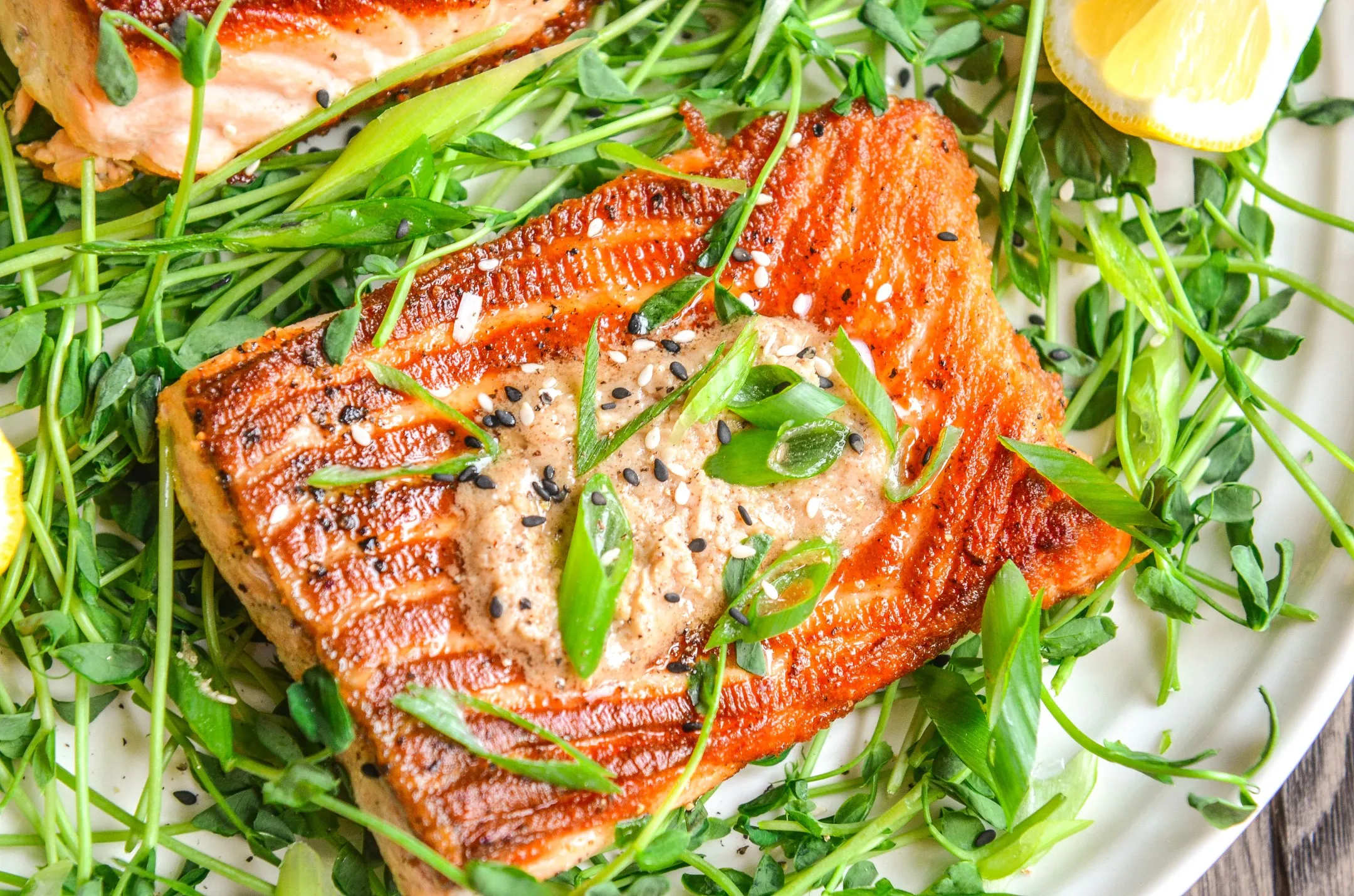 Brown Butter Miso Salmon