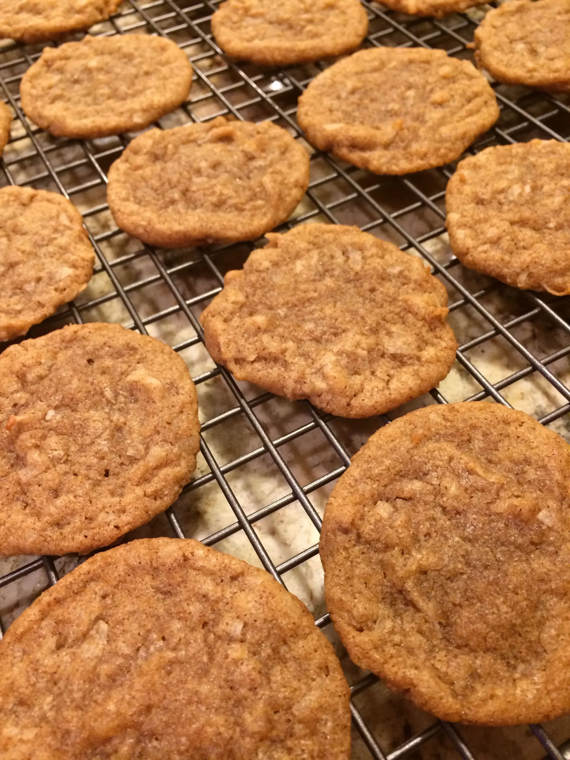 Brown Sugar Cinnamon Coconut Cookies