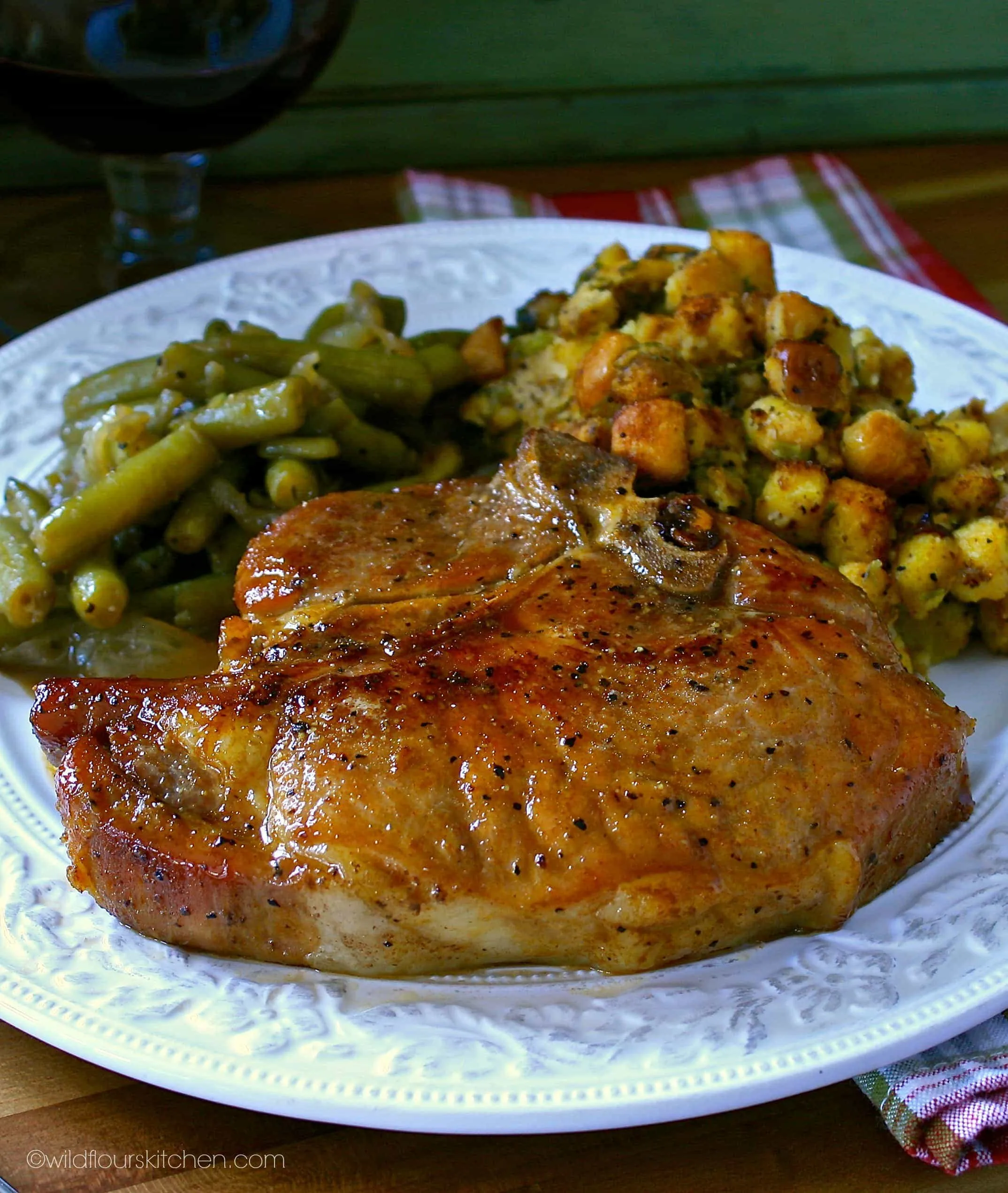 Brown Sugar Garlic Pork Chops