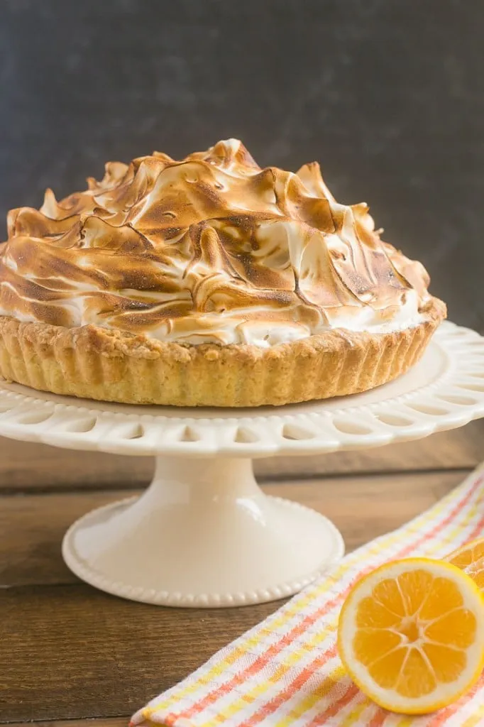 Brown Sugar Lemon Meringue Tart