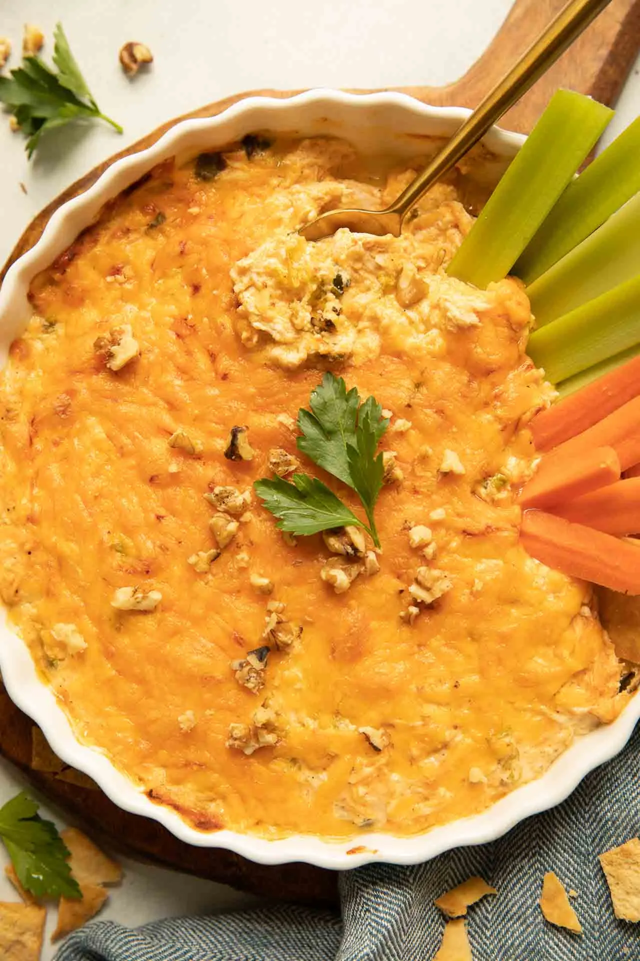 Buffalo Chicken Dip with Dill