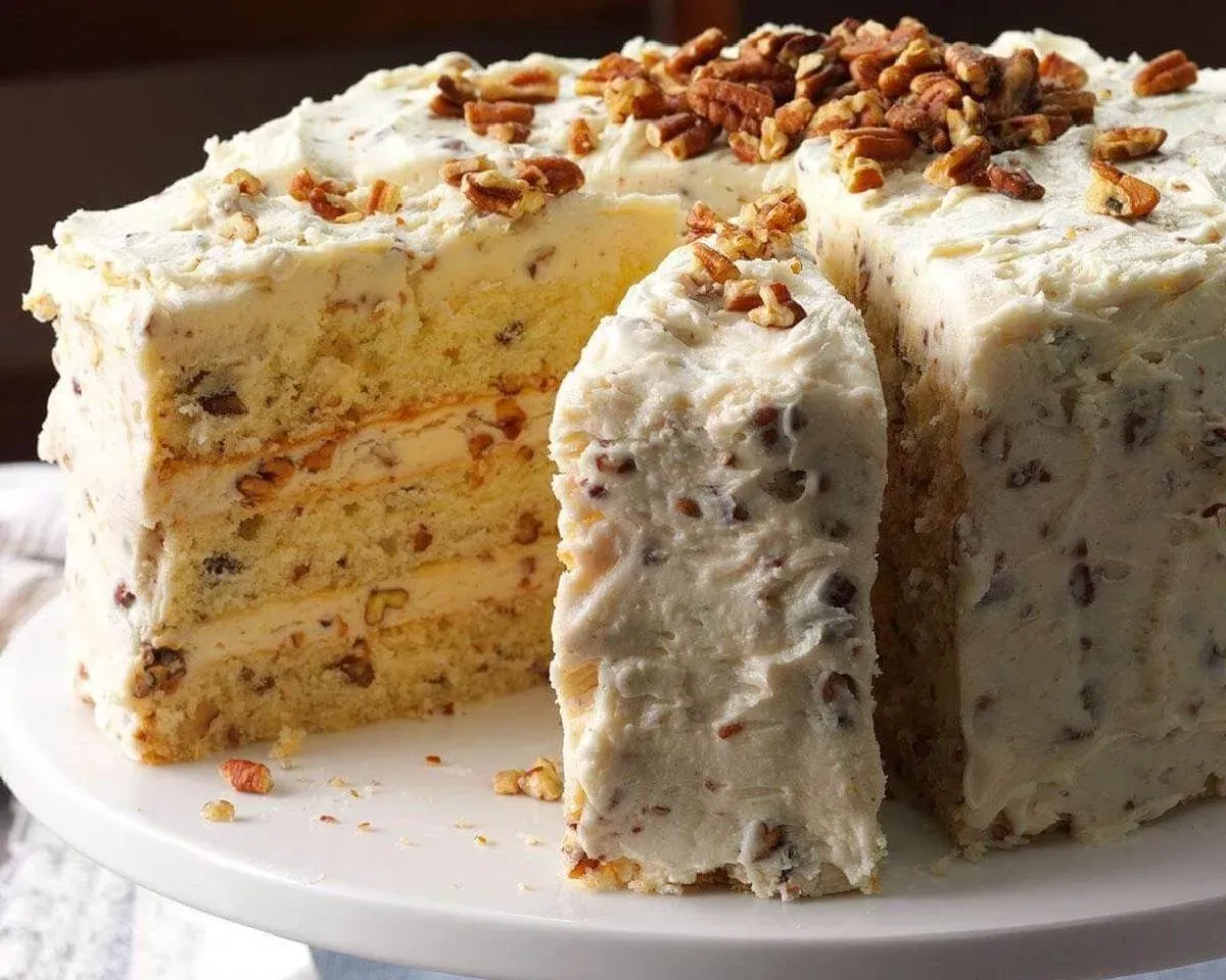 Butter Pecan Cake Brown Butter Cake