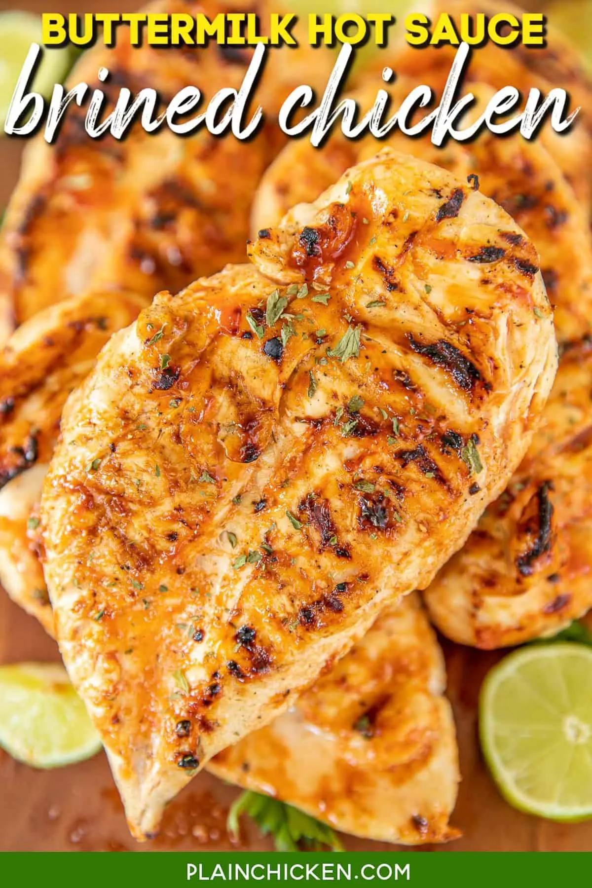 Buttermilk Hot Sauce Brined Chicken