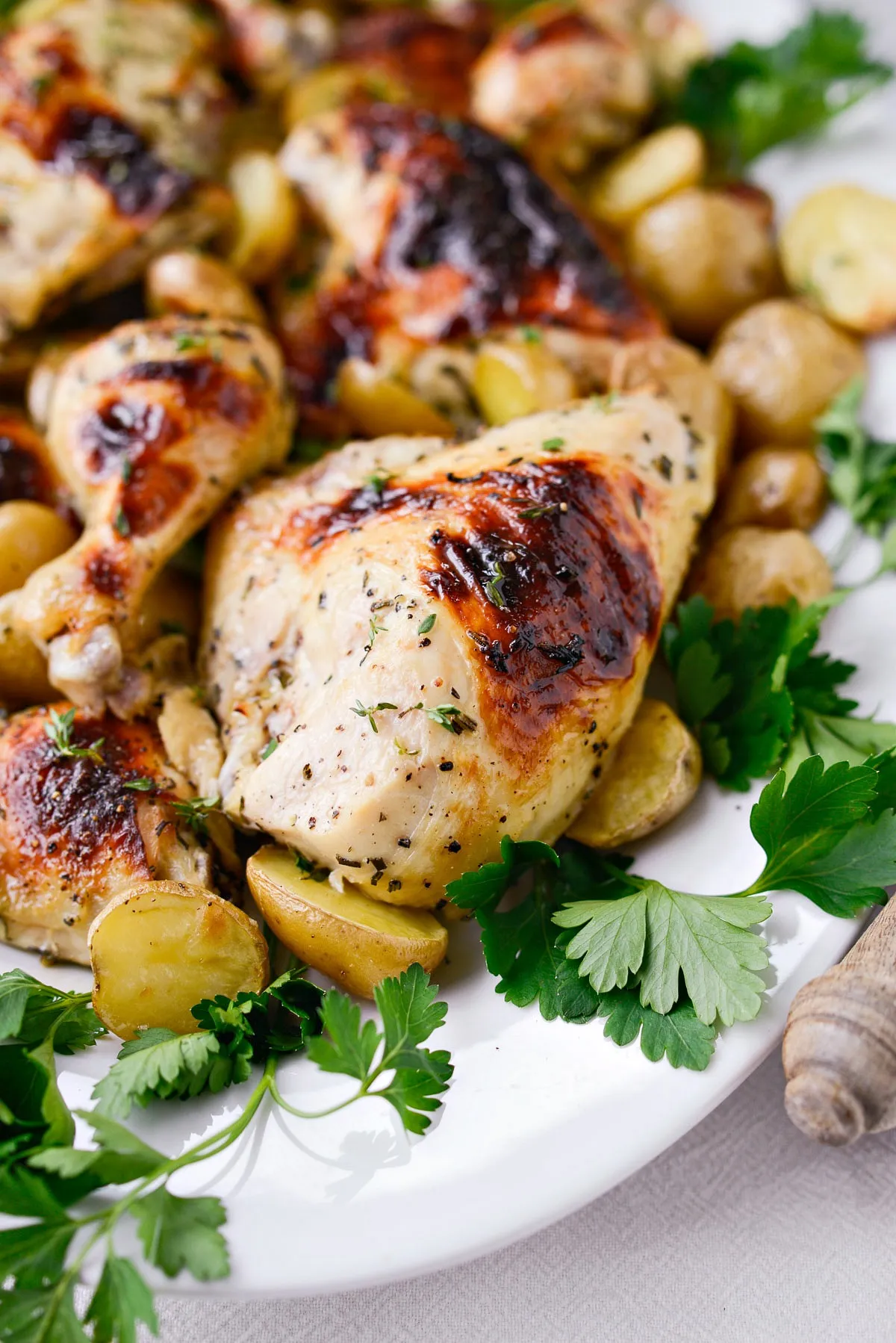 Buttermilk Roasted Chicken Dinner