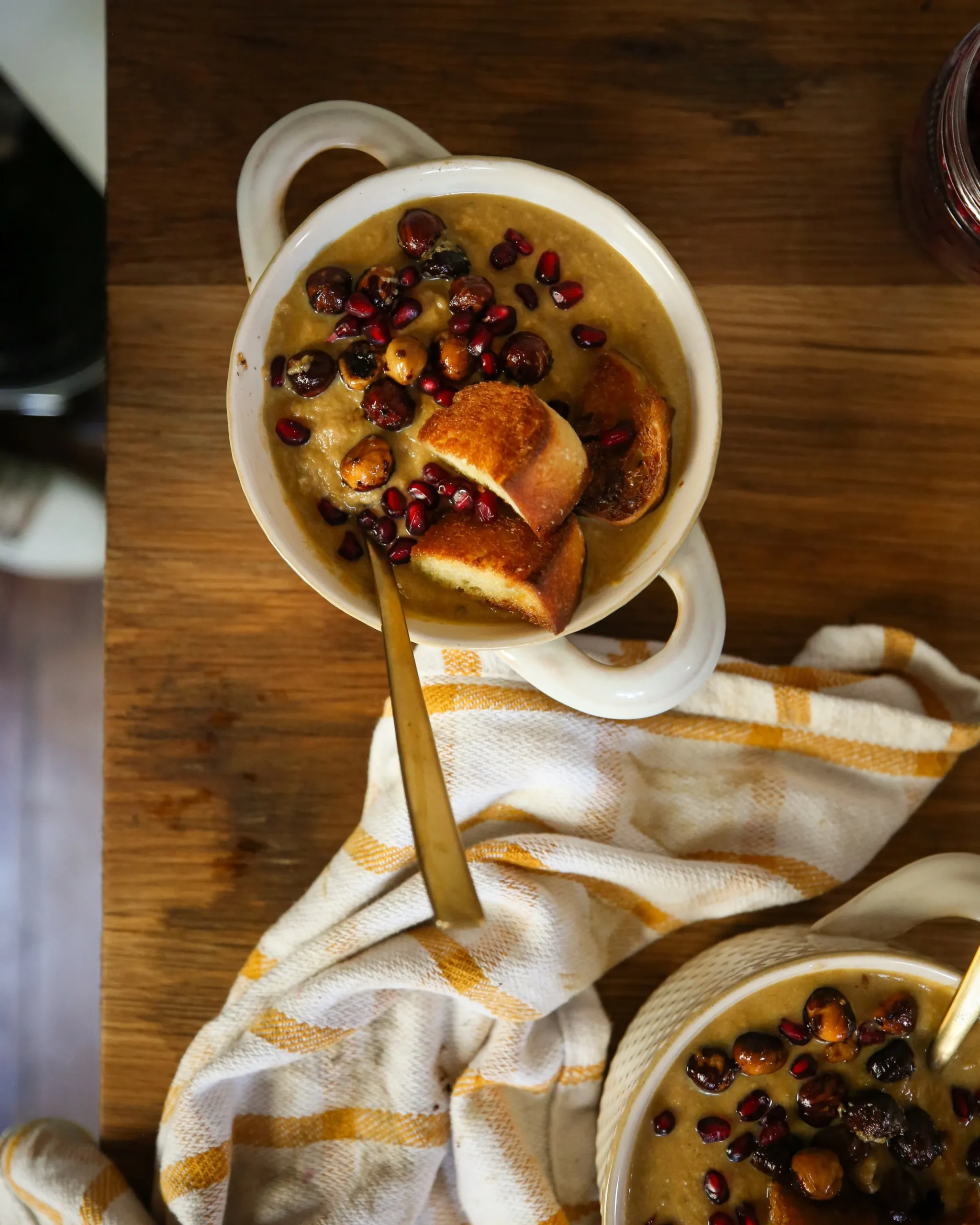 Butternut Squash Soup Pomegranate