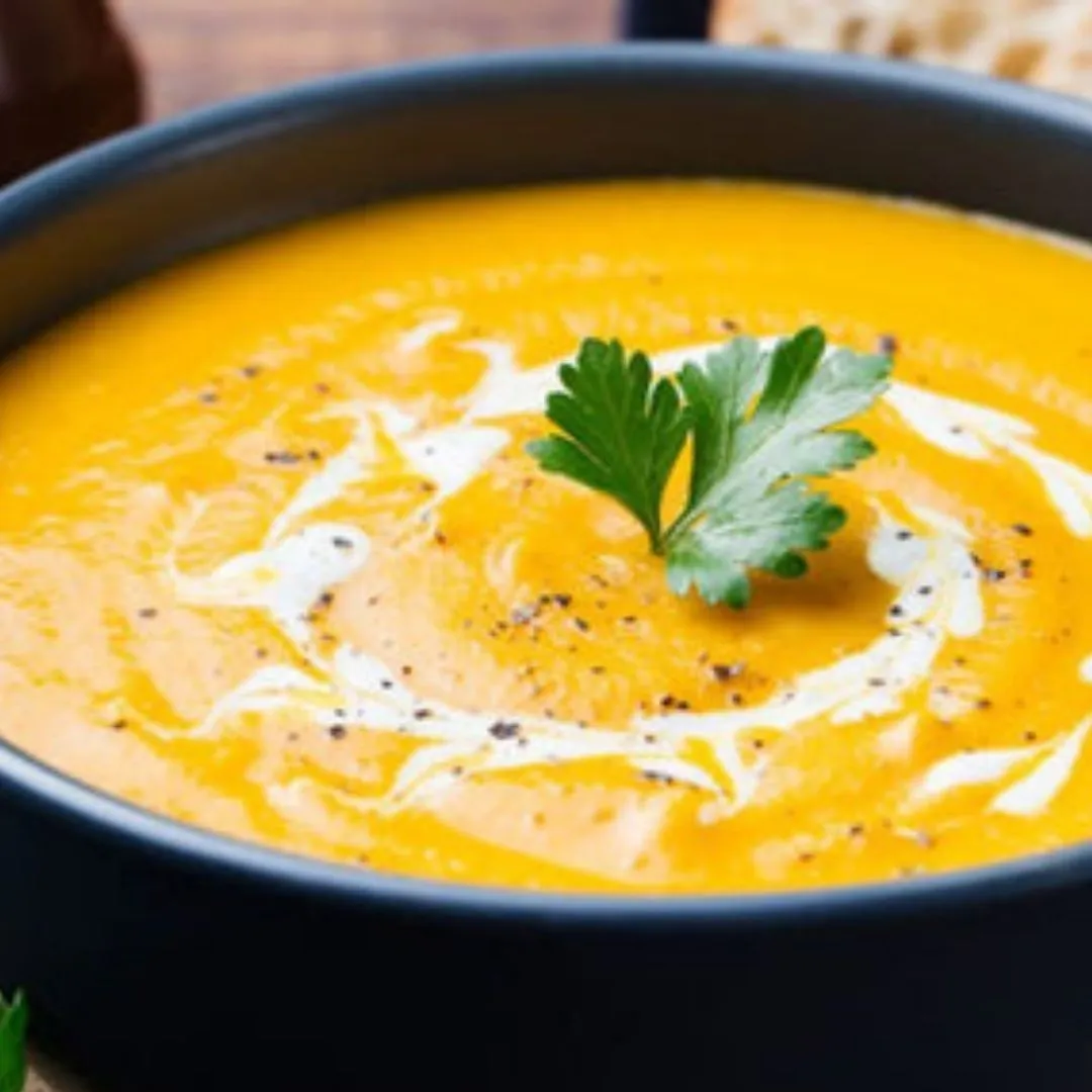 Butternut Squash and Apple Bisque