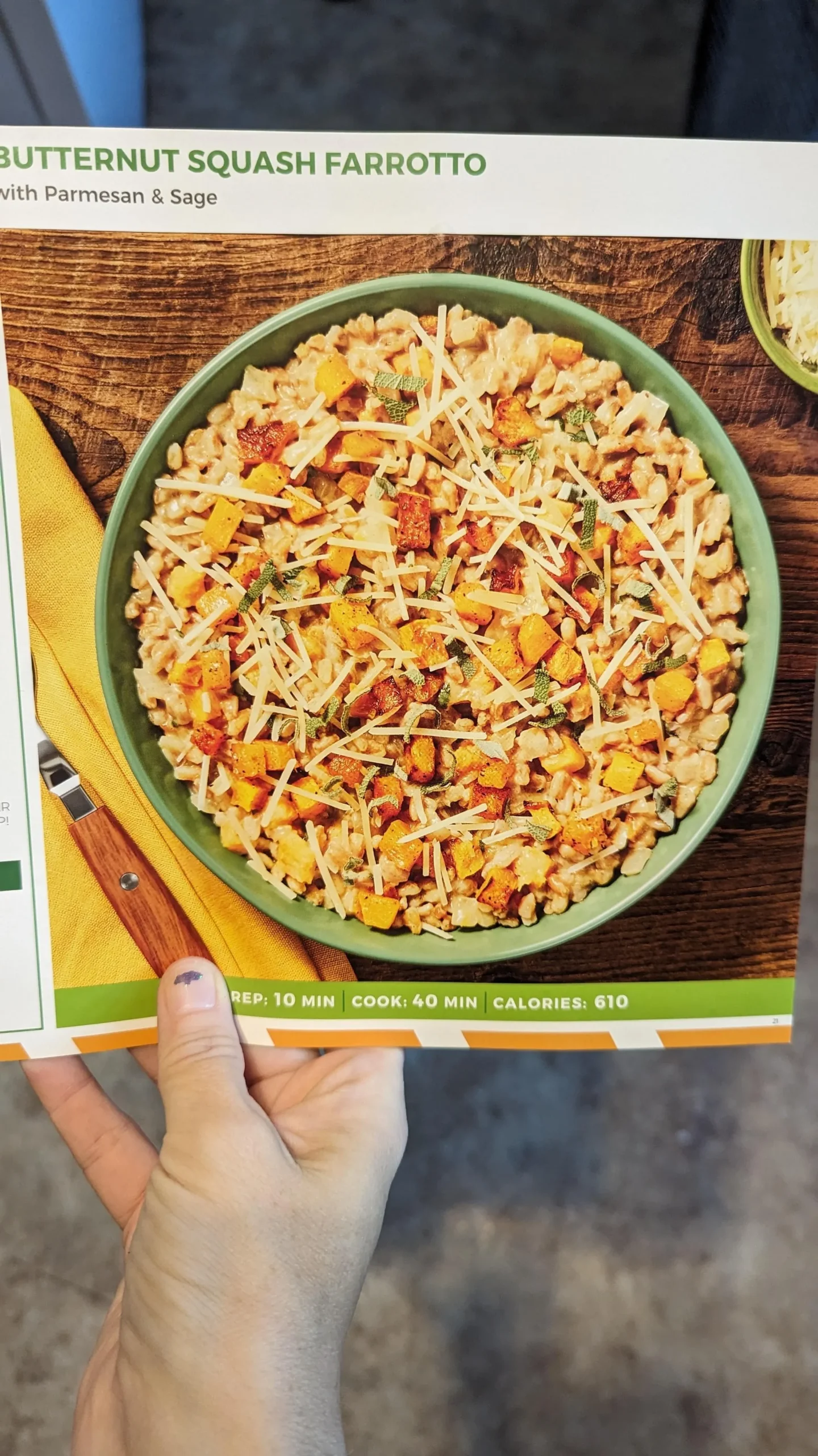 Butternut Squash and Chicken Farrotto