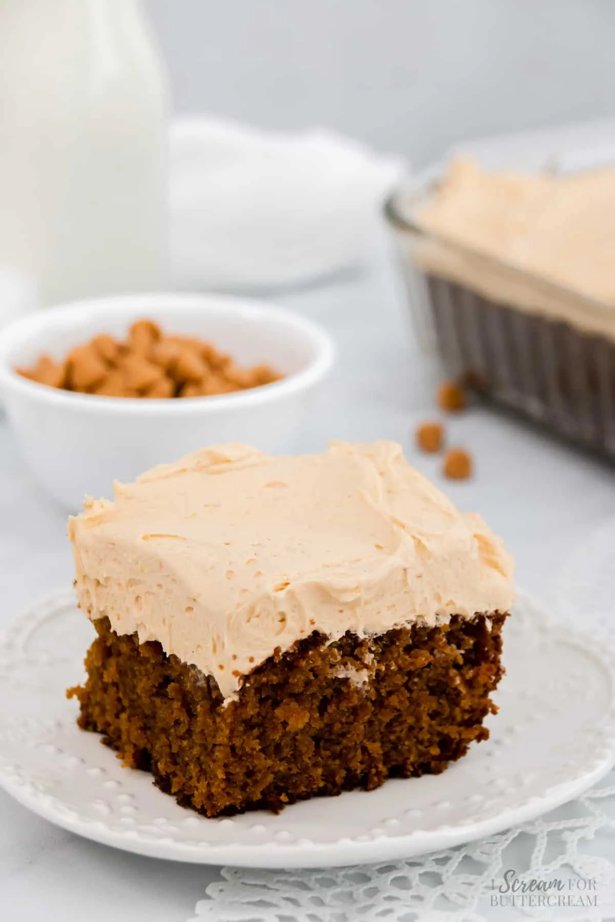 Butterscotch Cake with Butterscotch Frosting