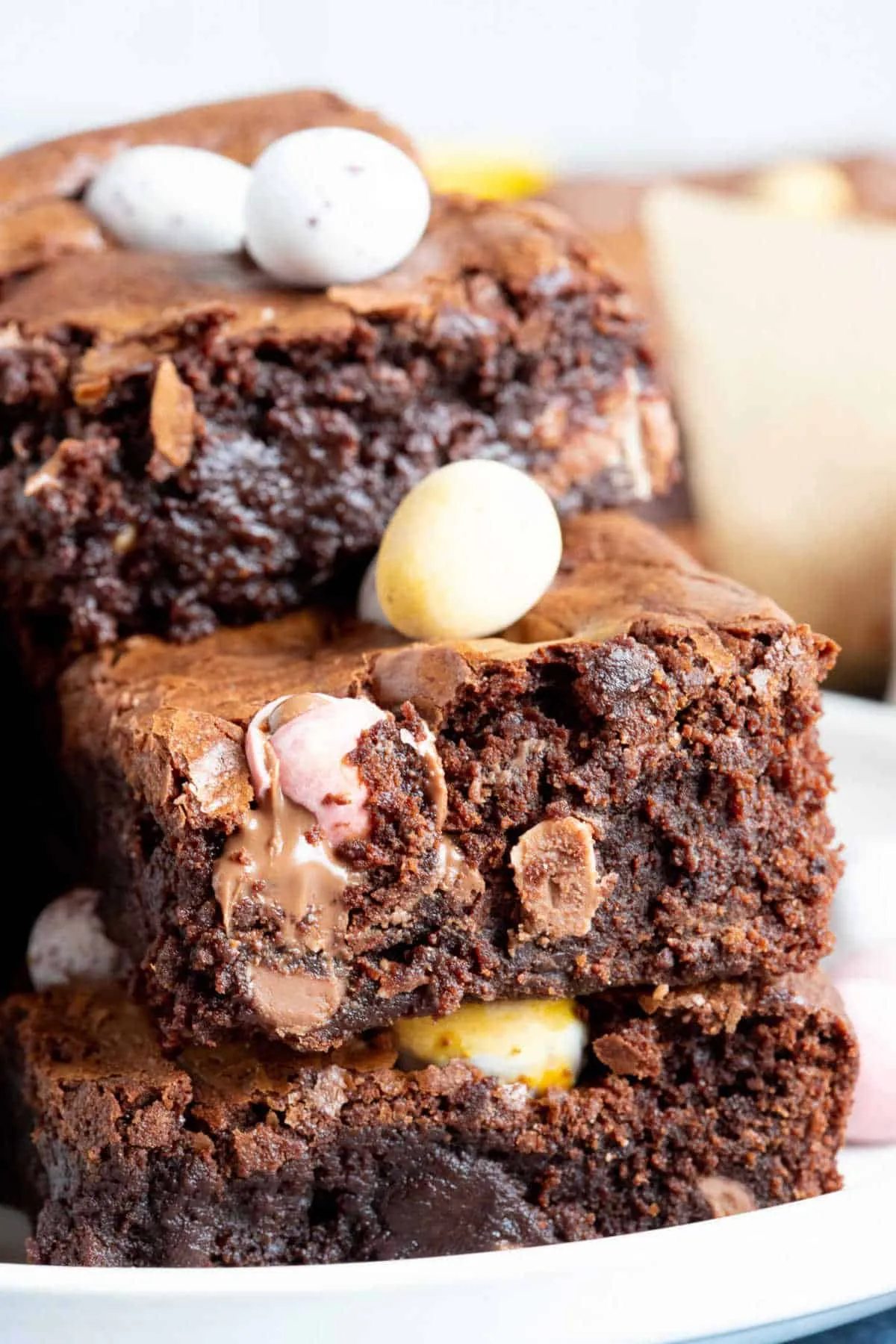 Cadbury Mini Egg Brownies
