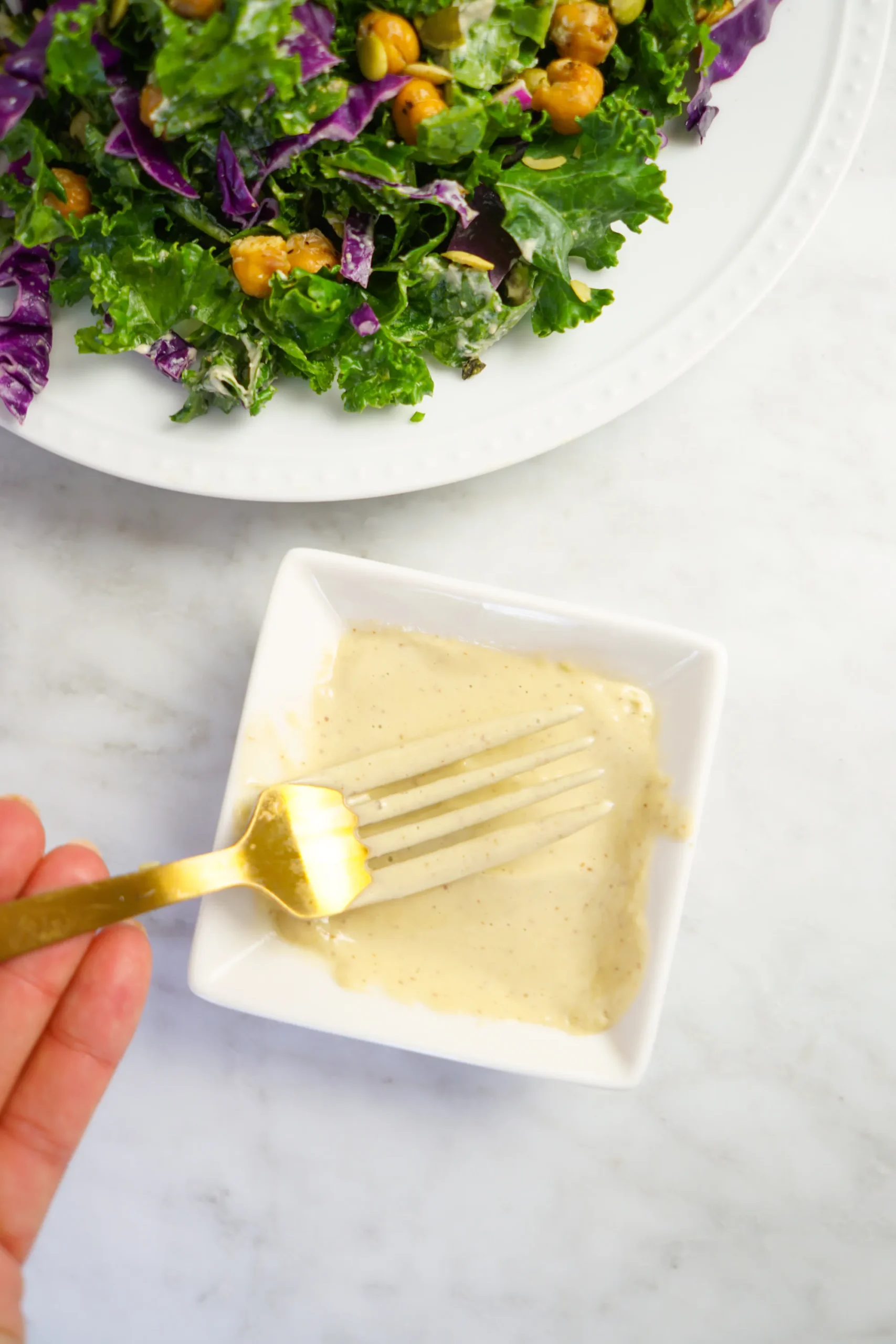 Caesar Salad Vegan Dressing
