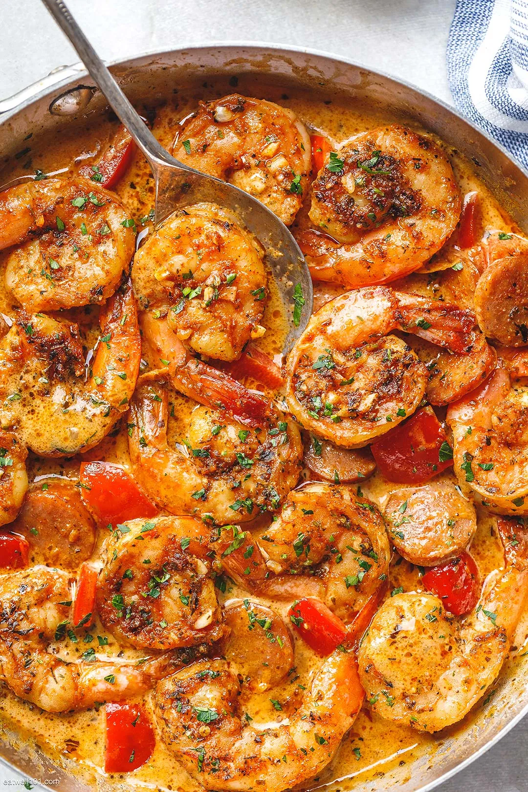 Cajun Shrimp and Sausage Casserole
