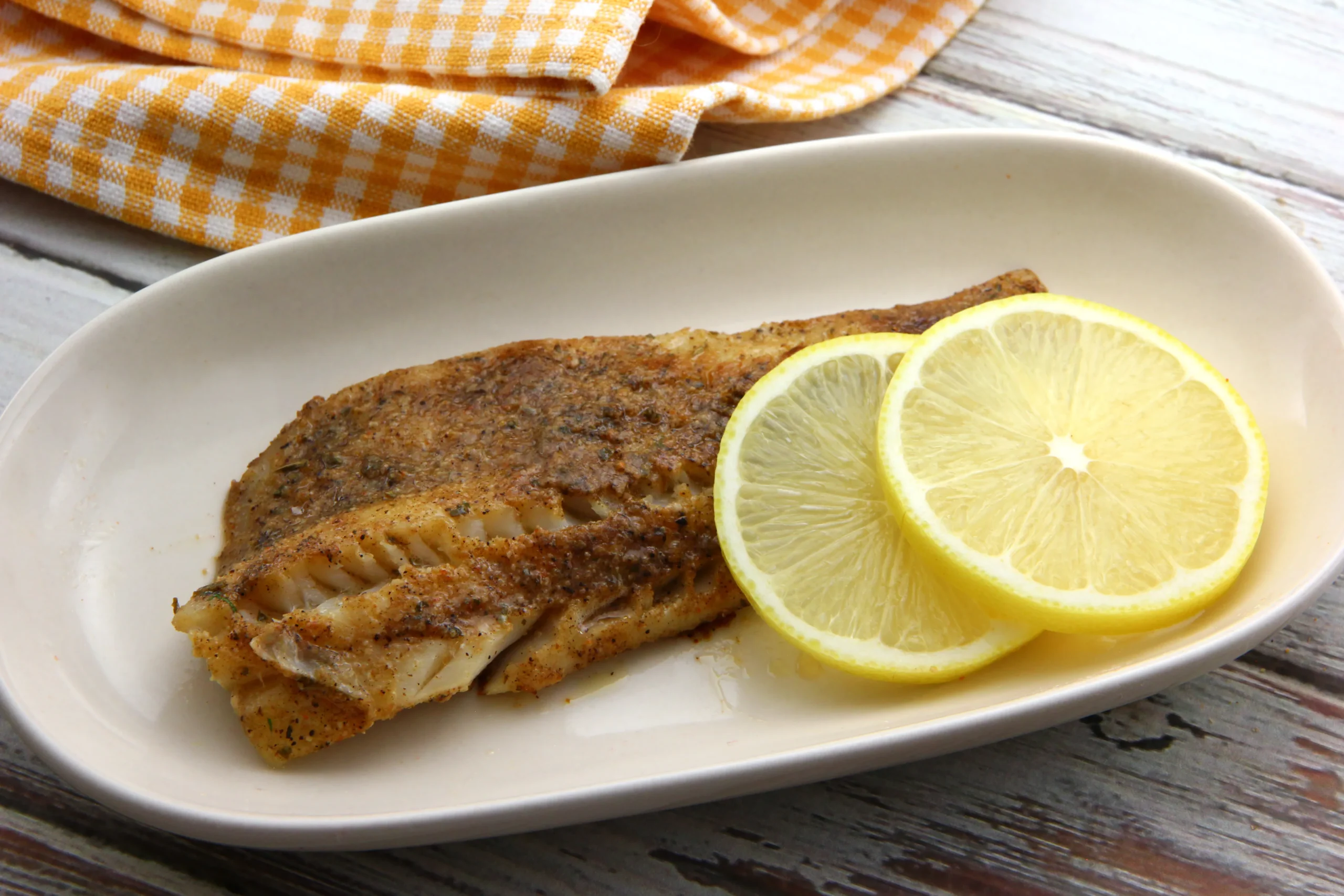 Cajun Style Blackened Halibut