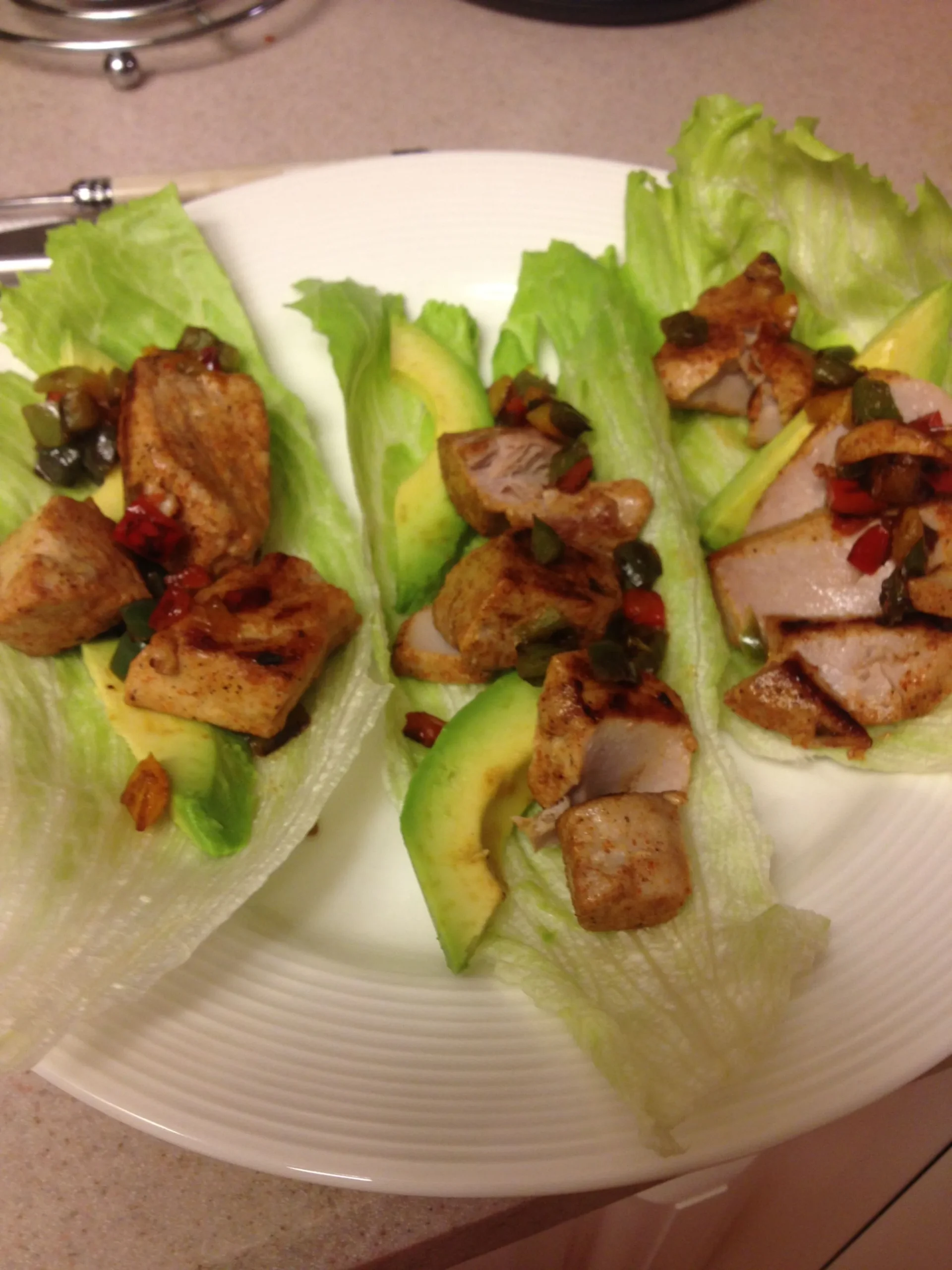 Cajun Tuna with Roasted Red Pepper Sauce