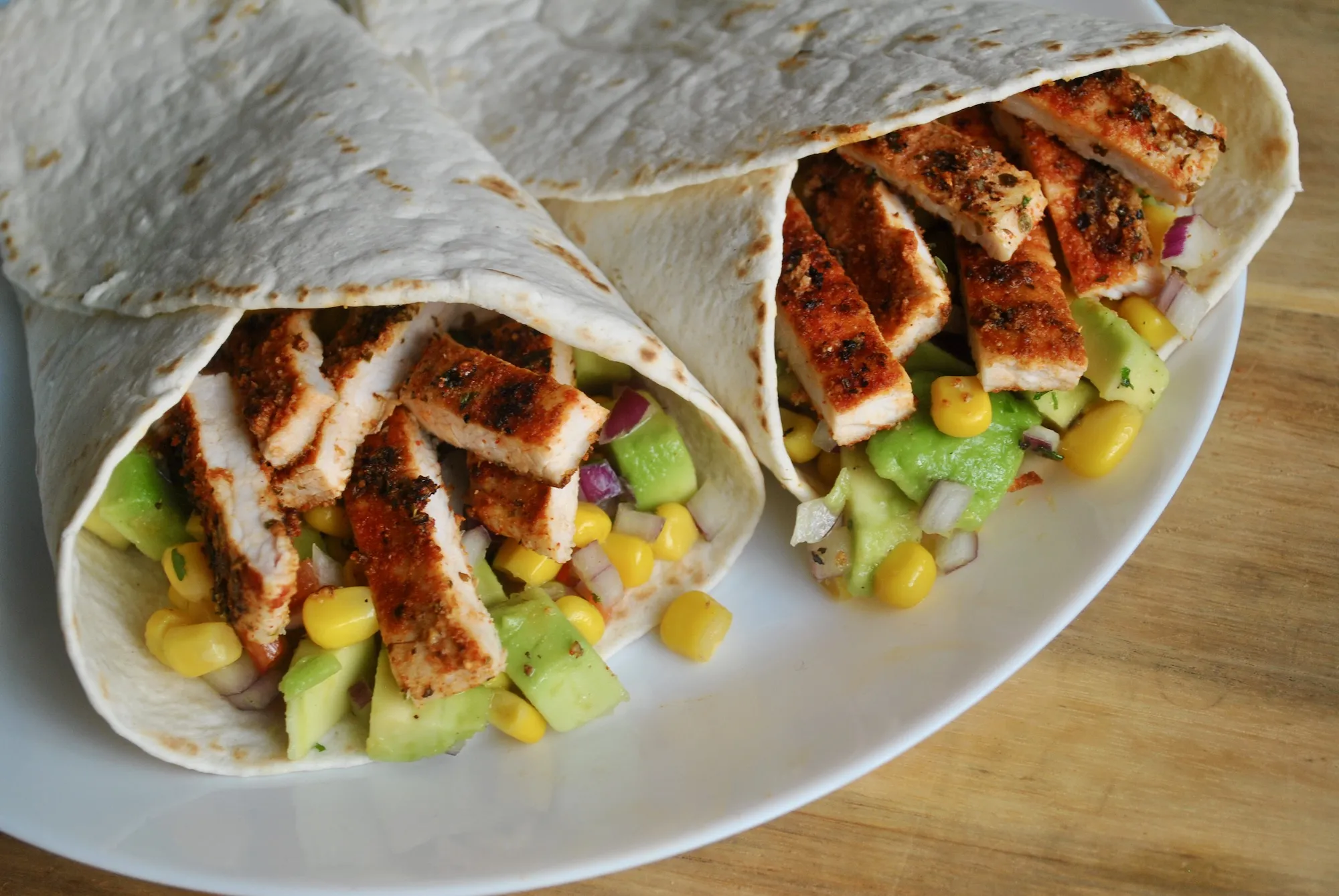 Cajun Turkey Avocado Wraps