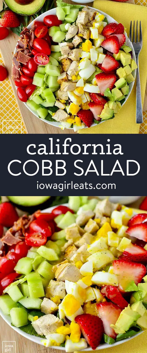 California Cobb Salad with Tarragon Vinaigrette