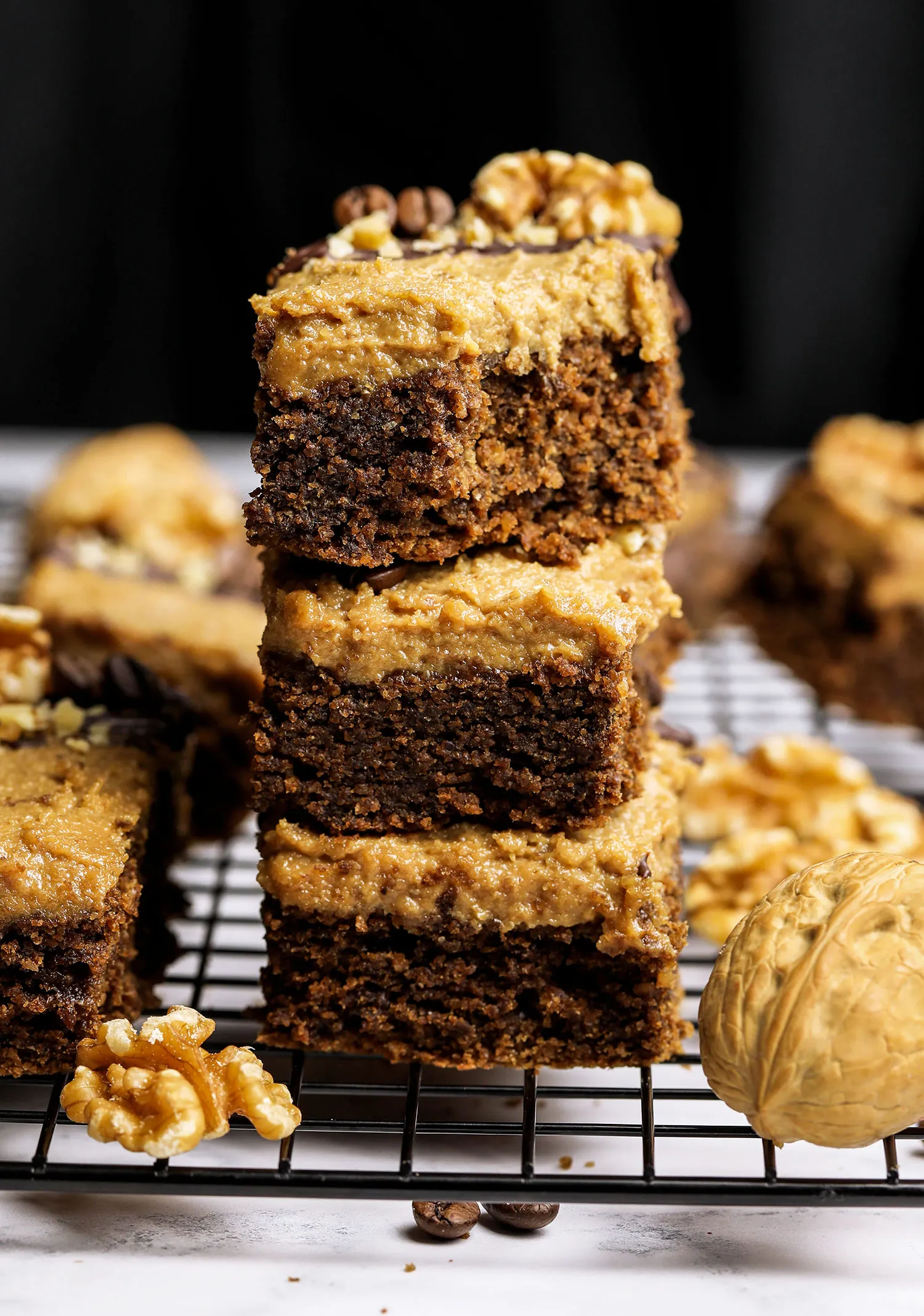 California Walnut Coffee Cake Bars