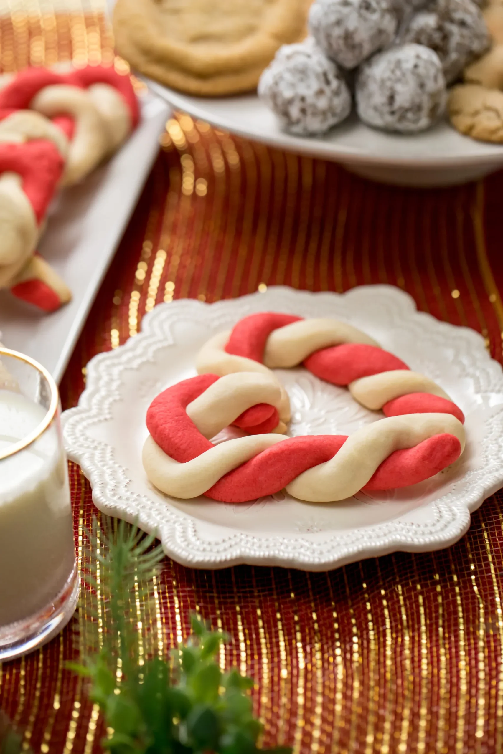 Candy Cane Cookies
