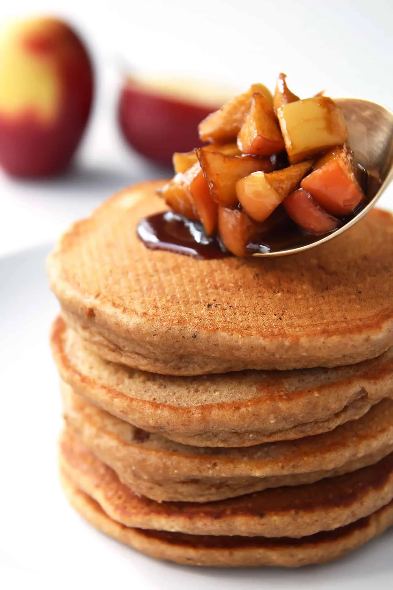 Caramel Apple Pie Pancakes