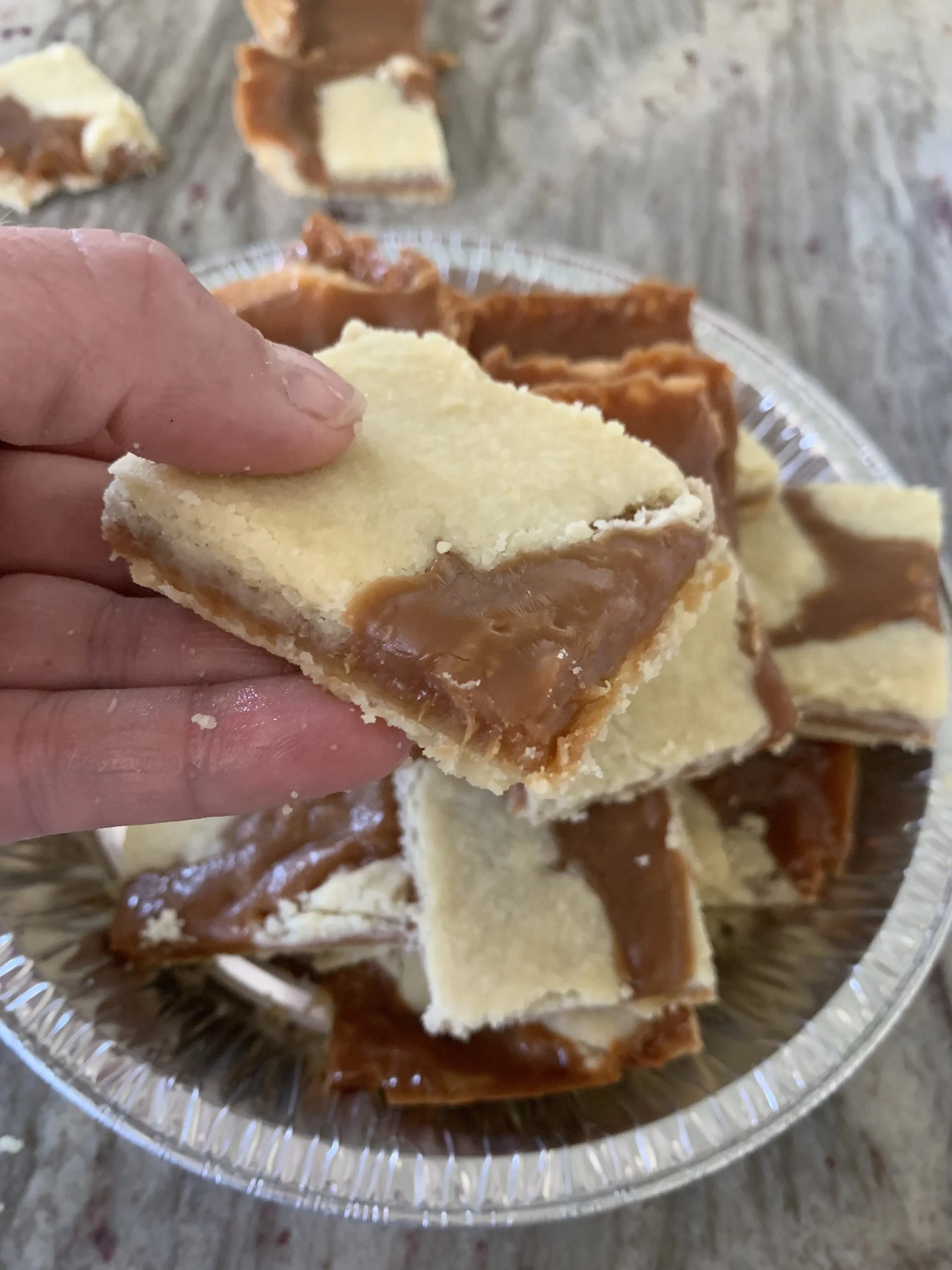 Caramel and Brown Sugar Shortbread