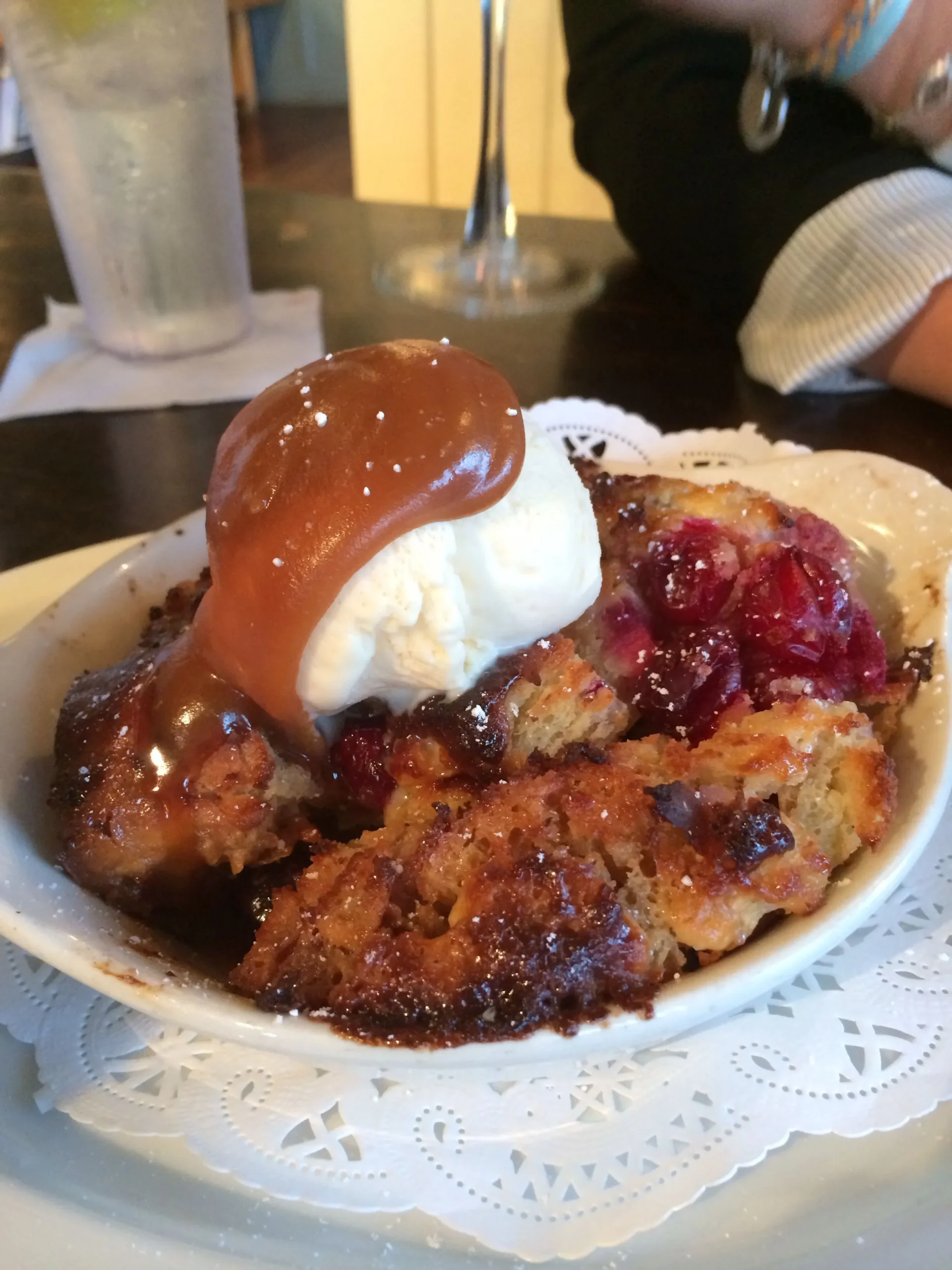 Caramelized White Chocolate Cherry Bread