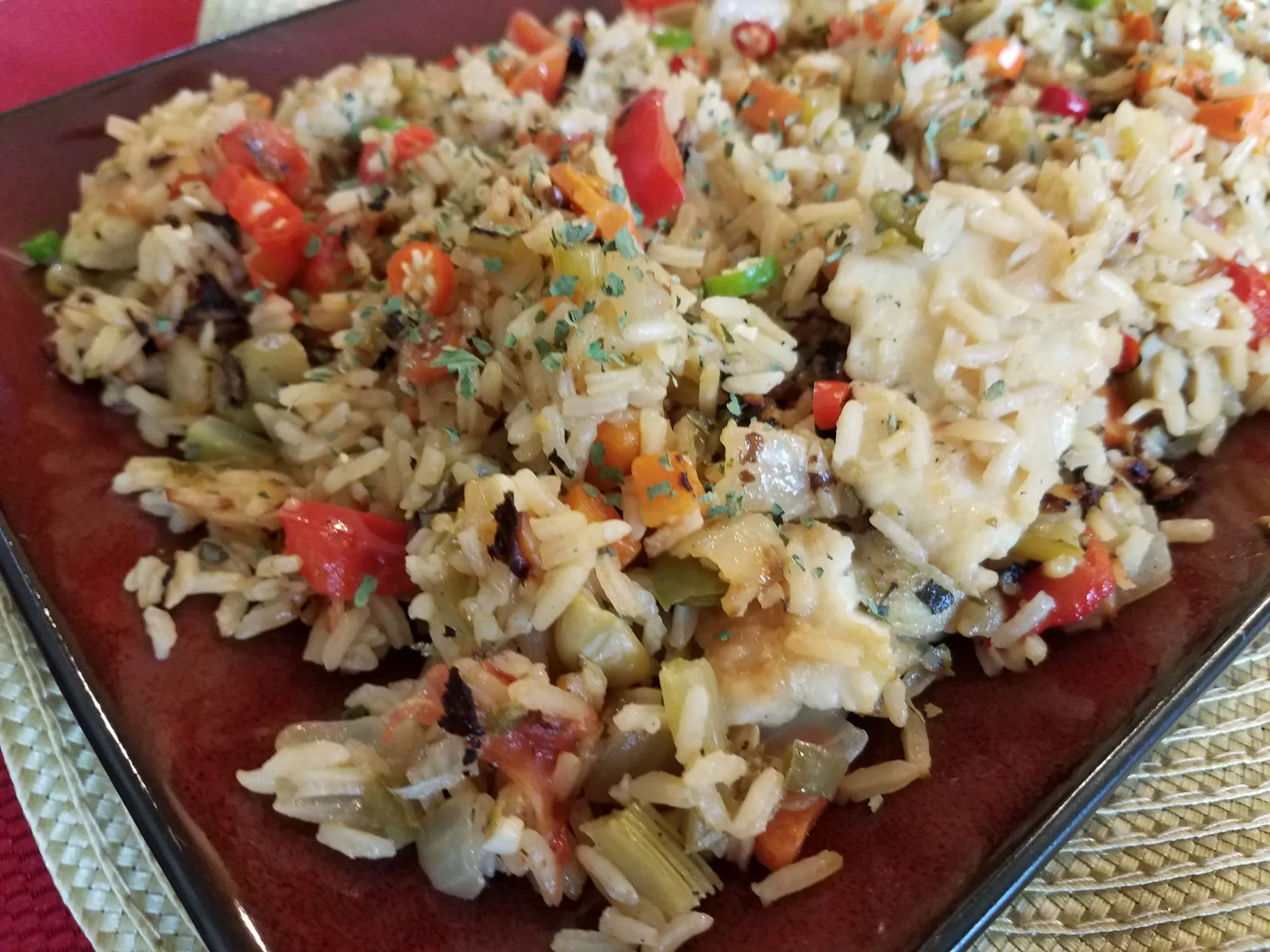 Caribbean Arroz con Pollo