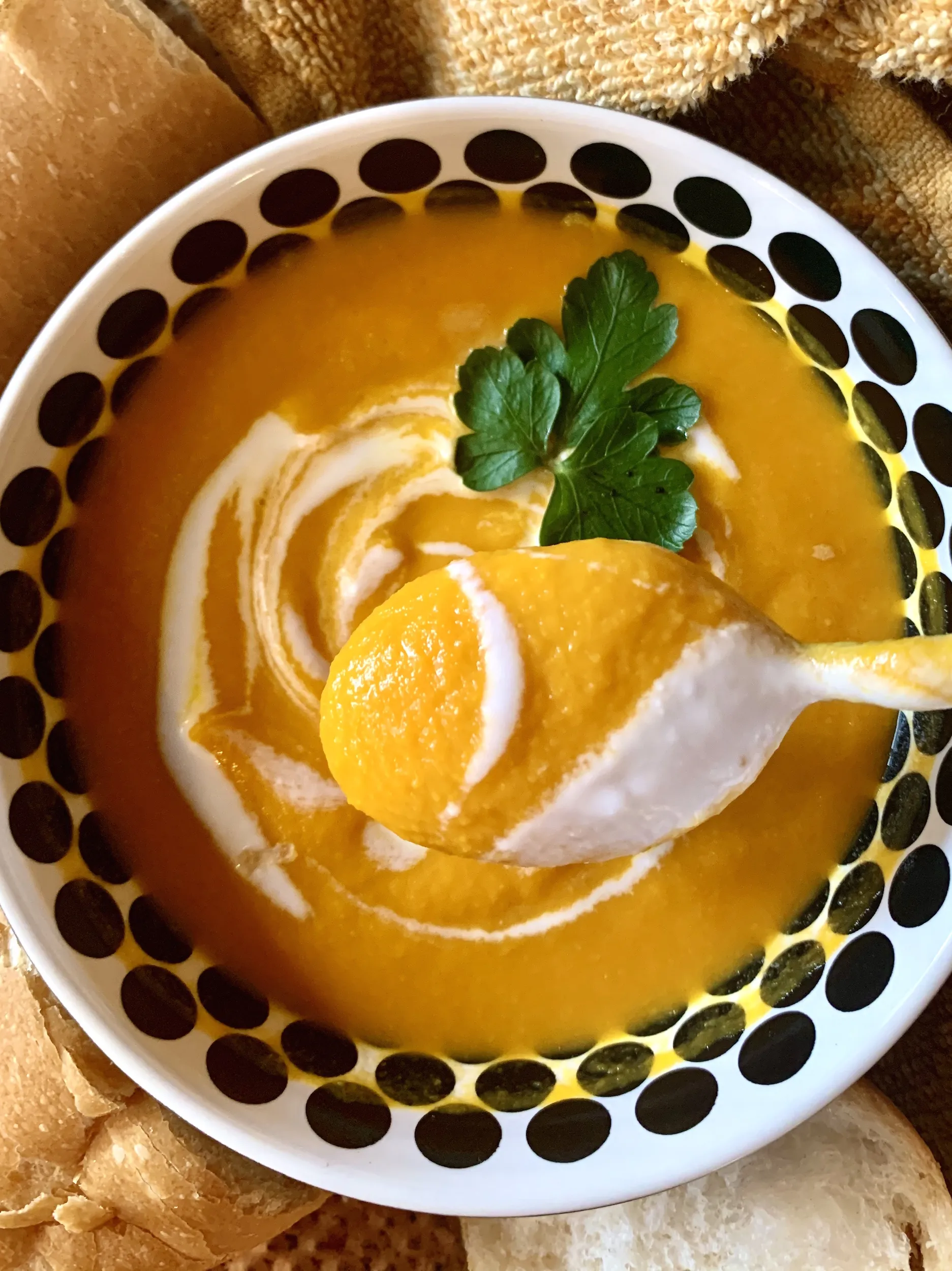 Caribbean Carrot Ginger Soup