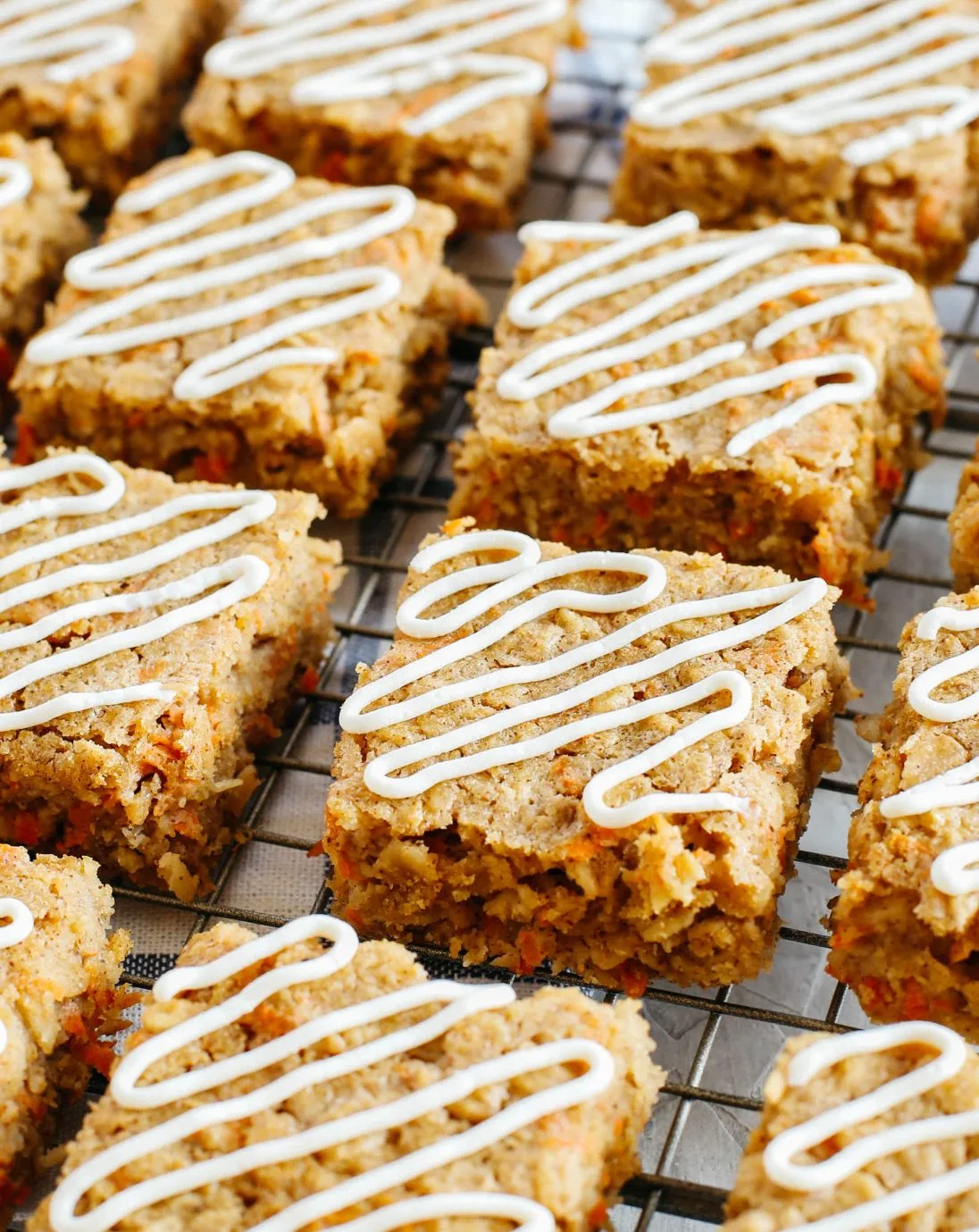 Carrot Cake Millet Breakfast Bars V GF