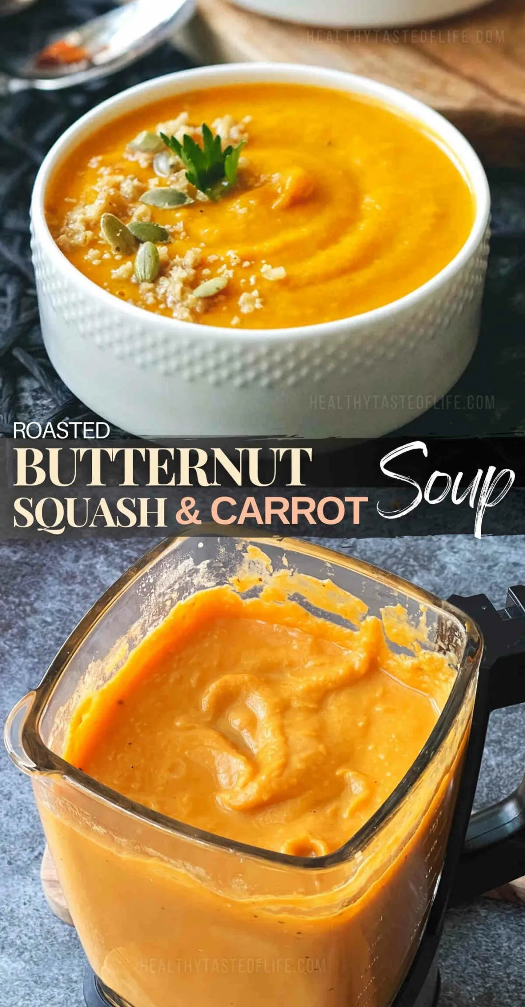 Carrot and Butternut Squash Soup