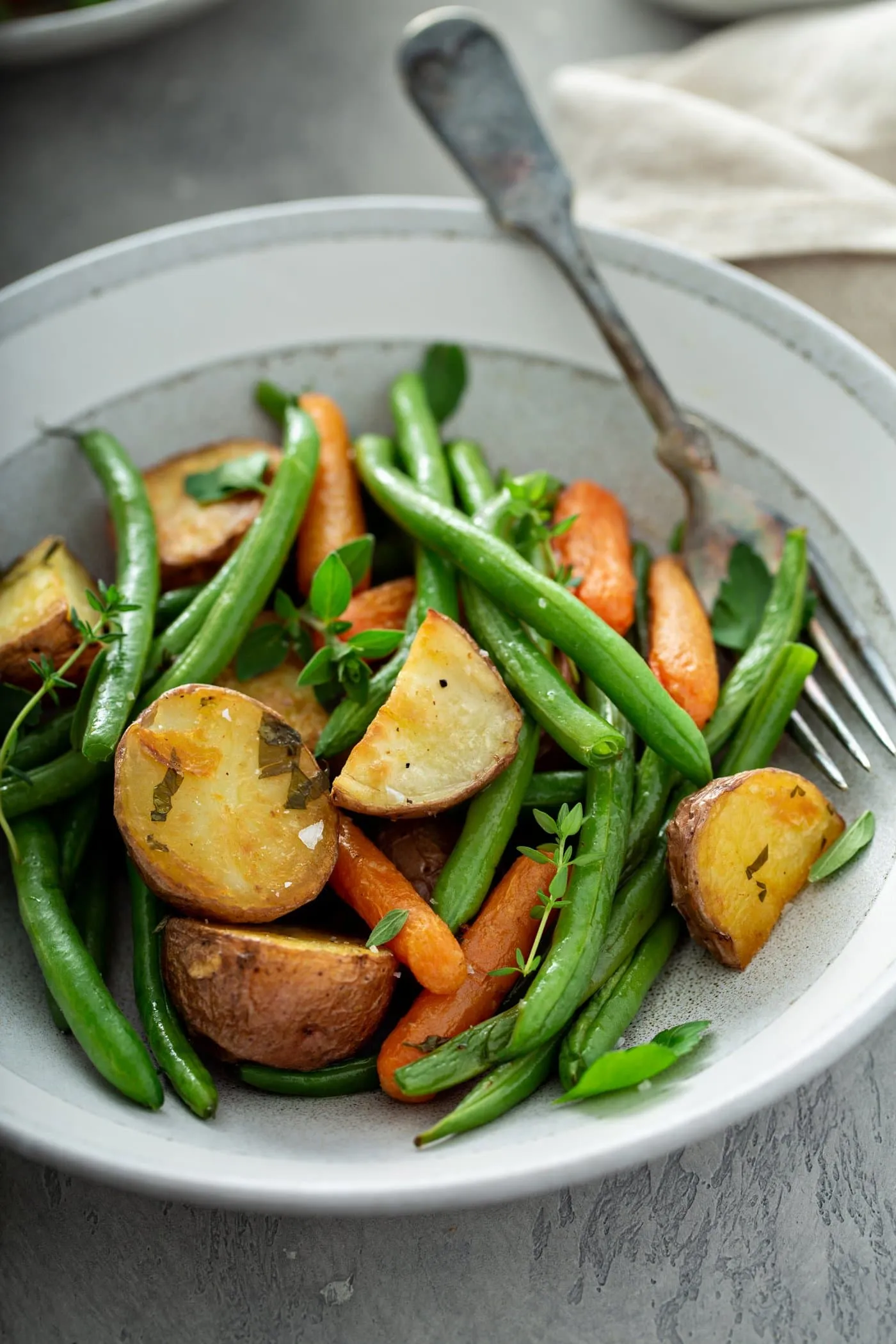 Carrots and Red Potatoes