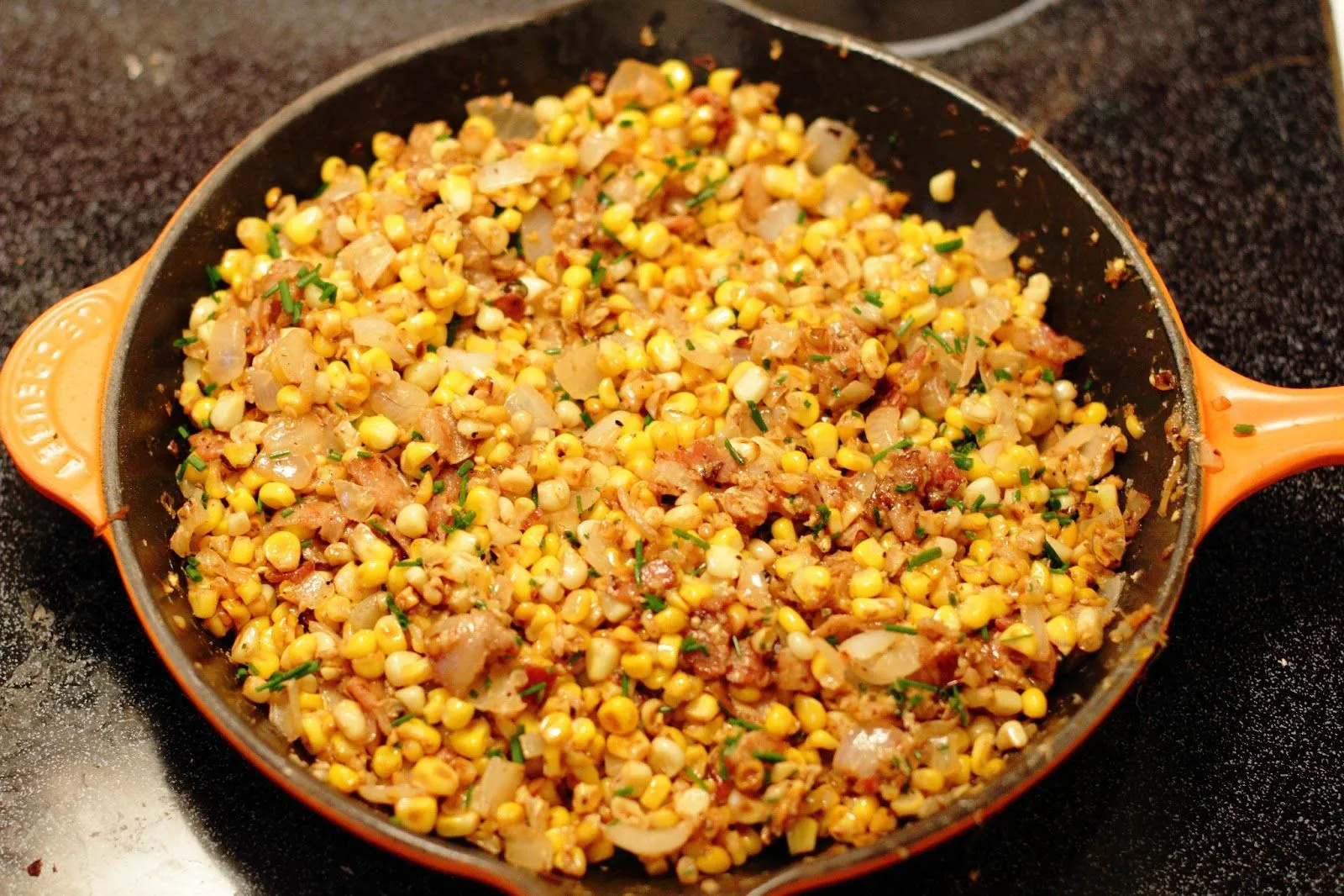 Cast Iron Charred Corn