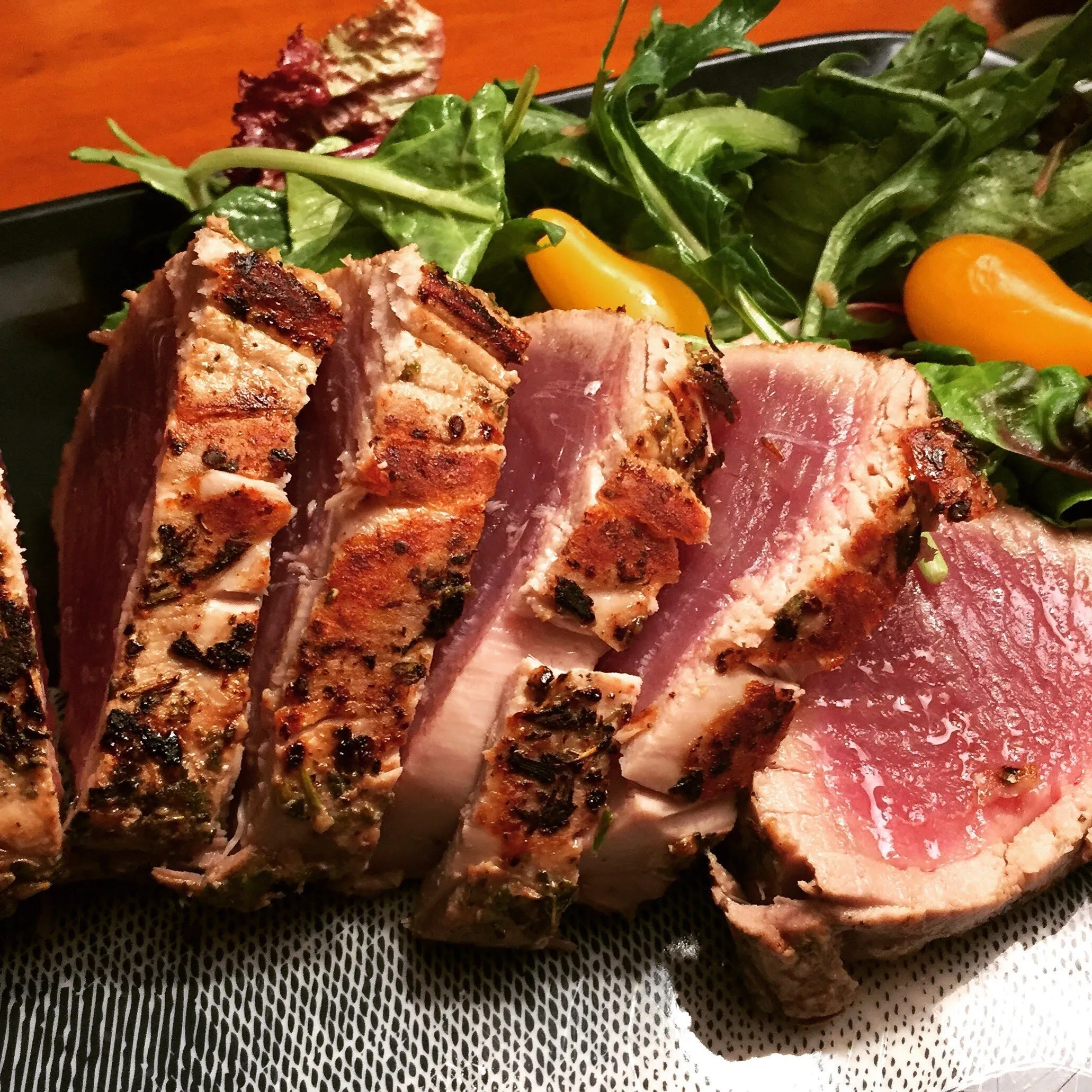 Cedar Roasted Tuna Loin for Two Campfire Style