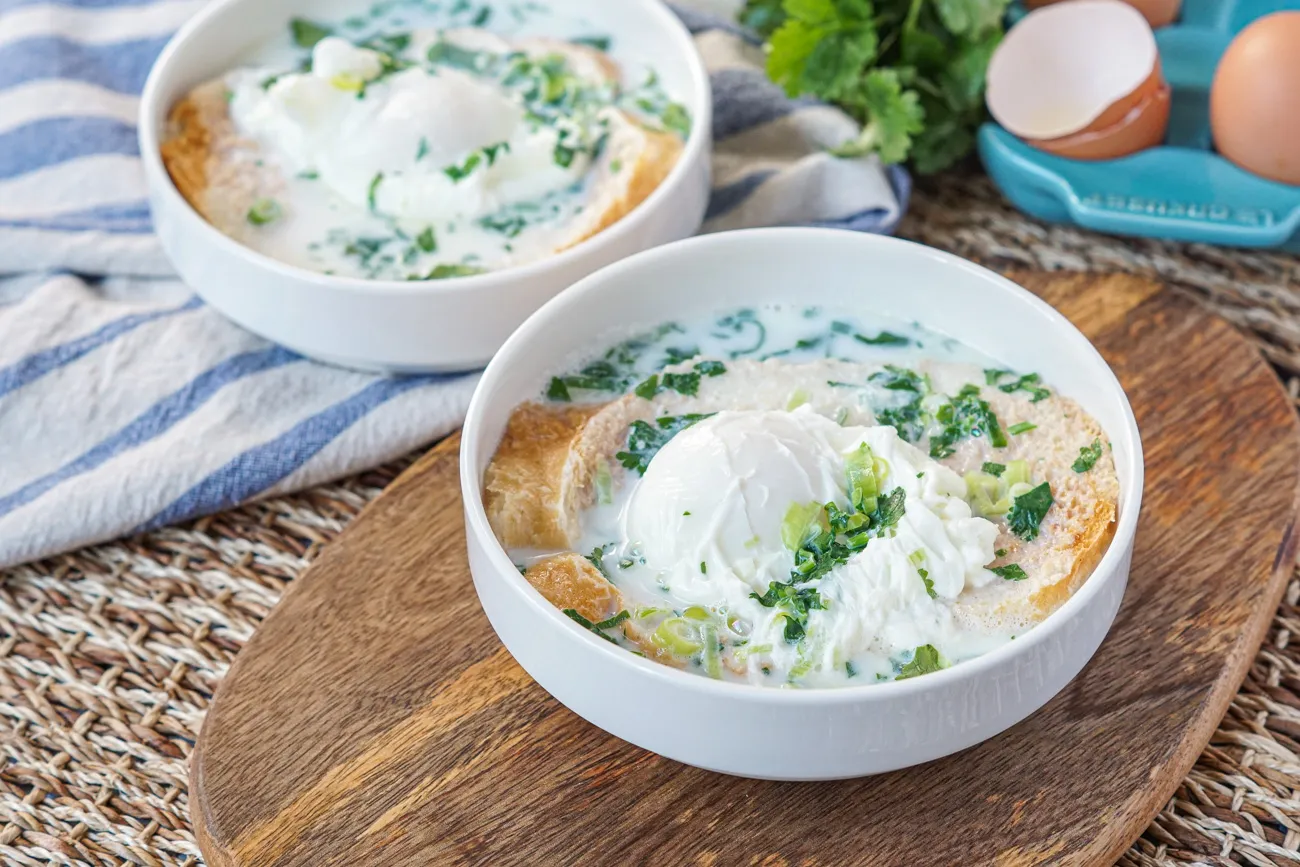 Changua (Colombian Egg and Milk Soup)