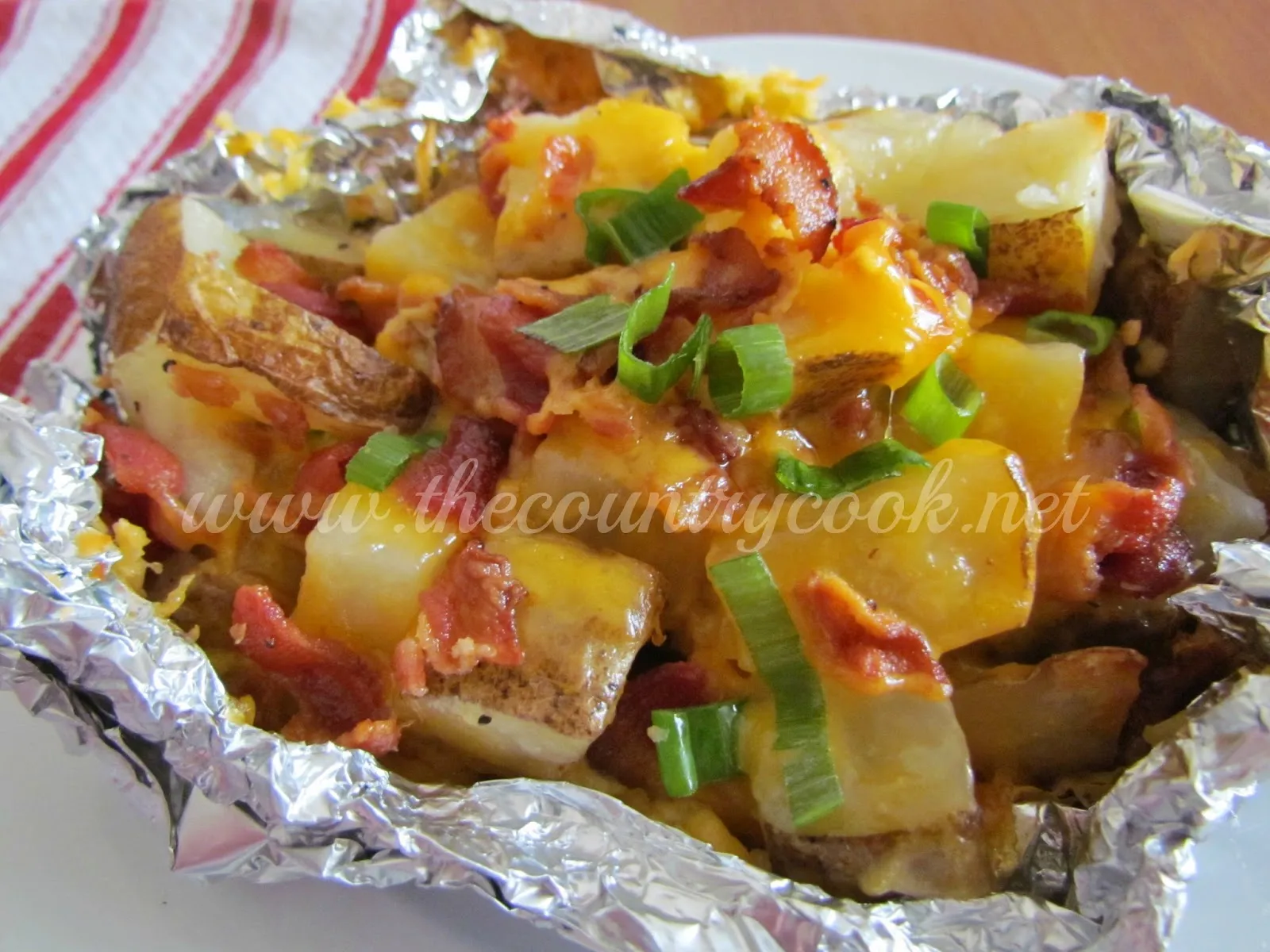 Cheddar Bacon Potato Packets