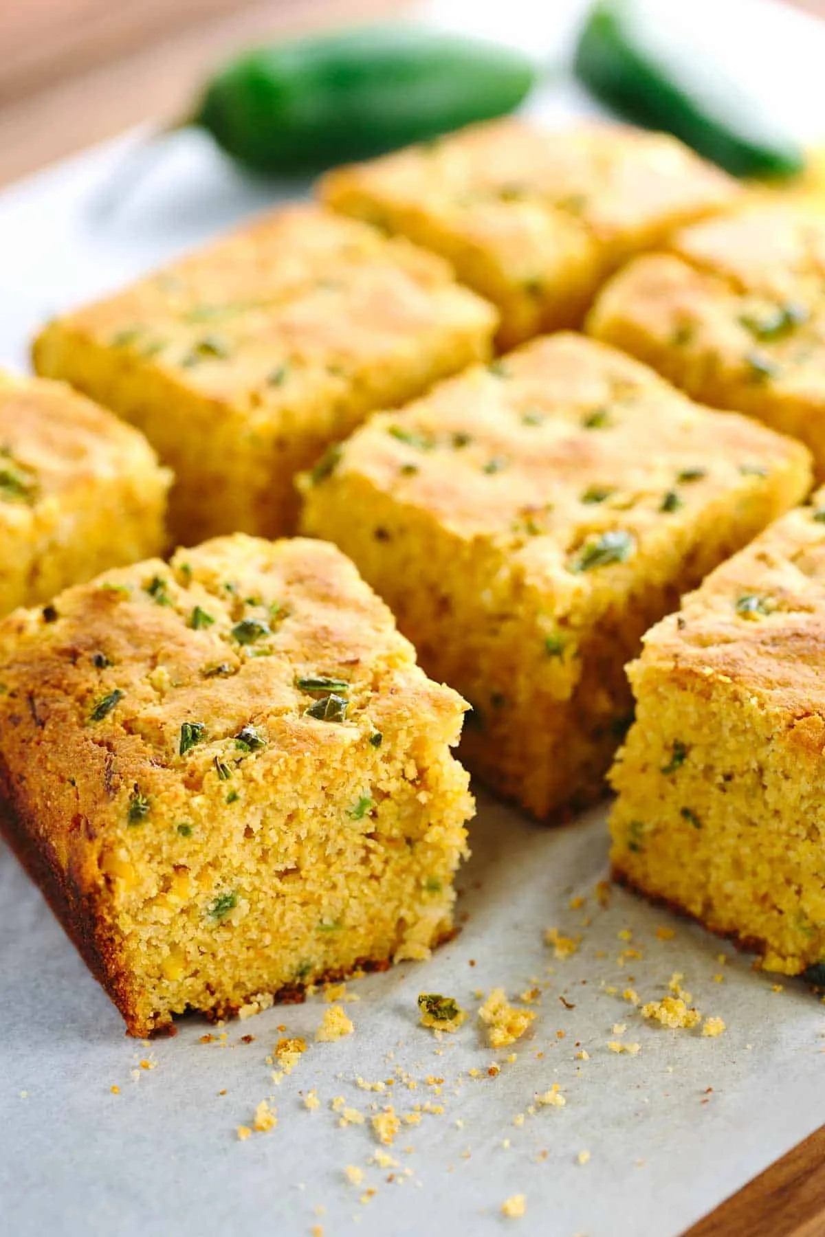 Cheddar Cornbread with Pepitas